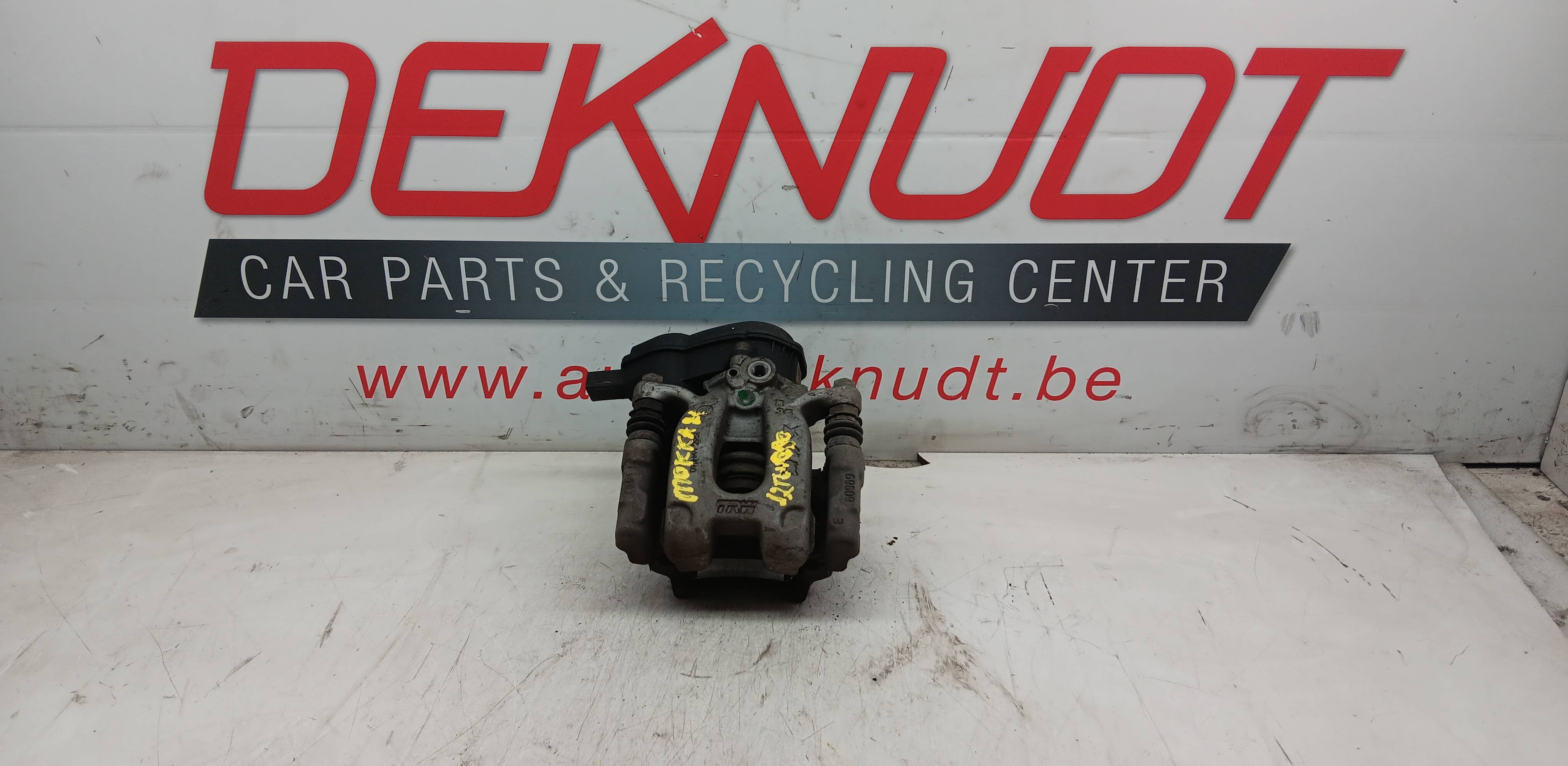 Remschijf rechts ACHTER Opel Mokka
