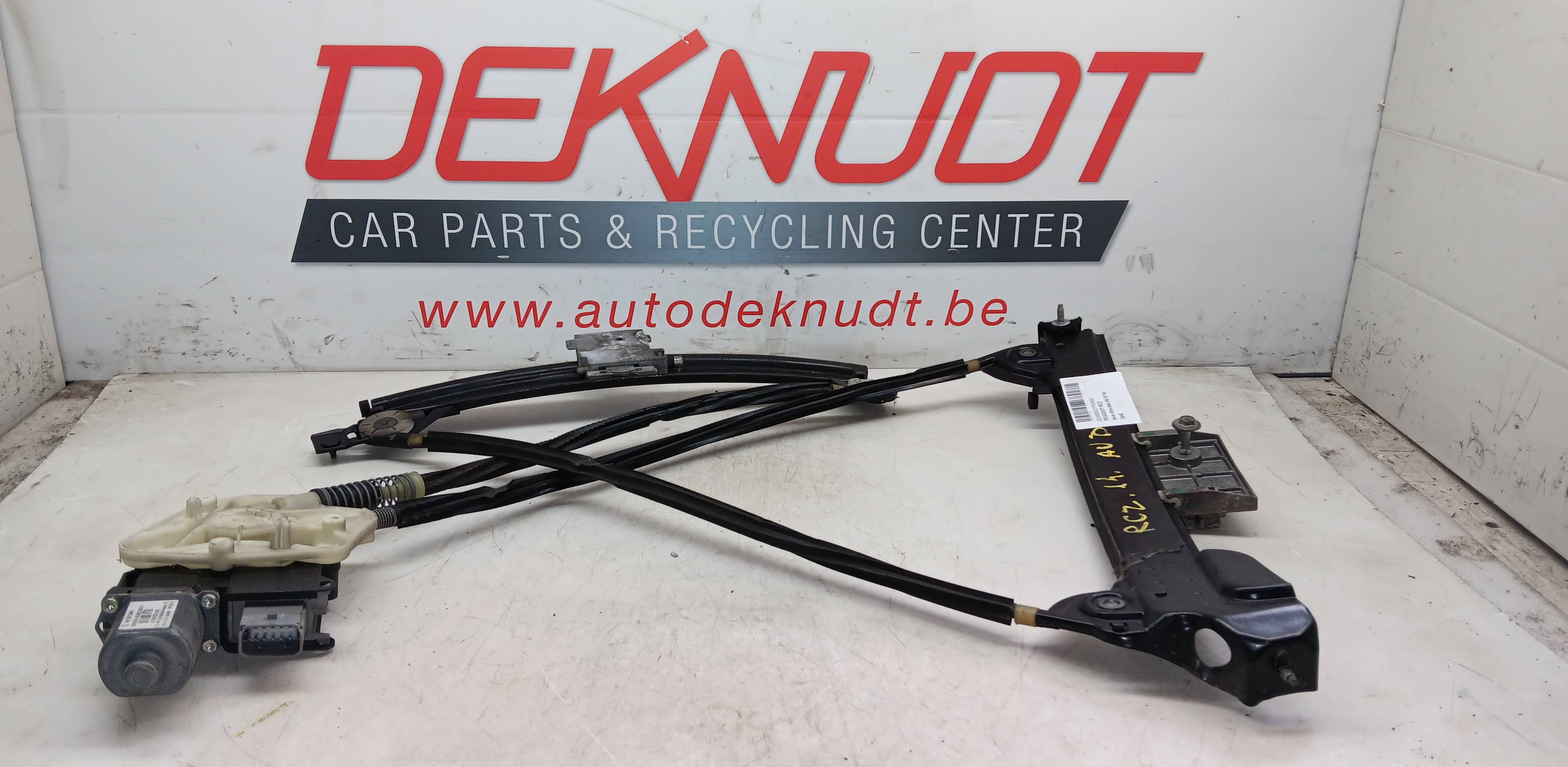 Ruite mechanisme rechts voor Peugeot RCZ