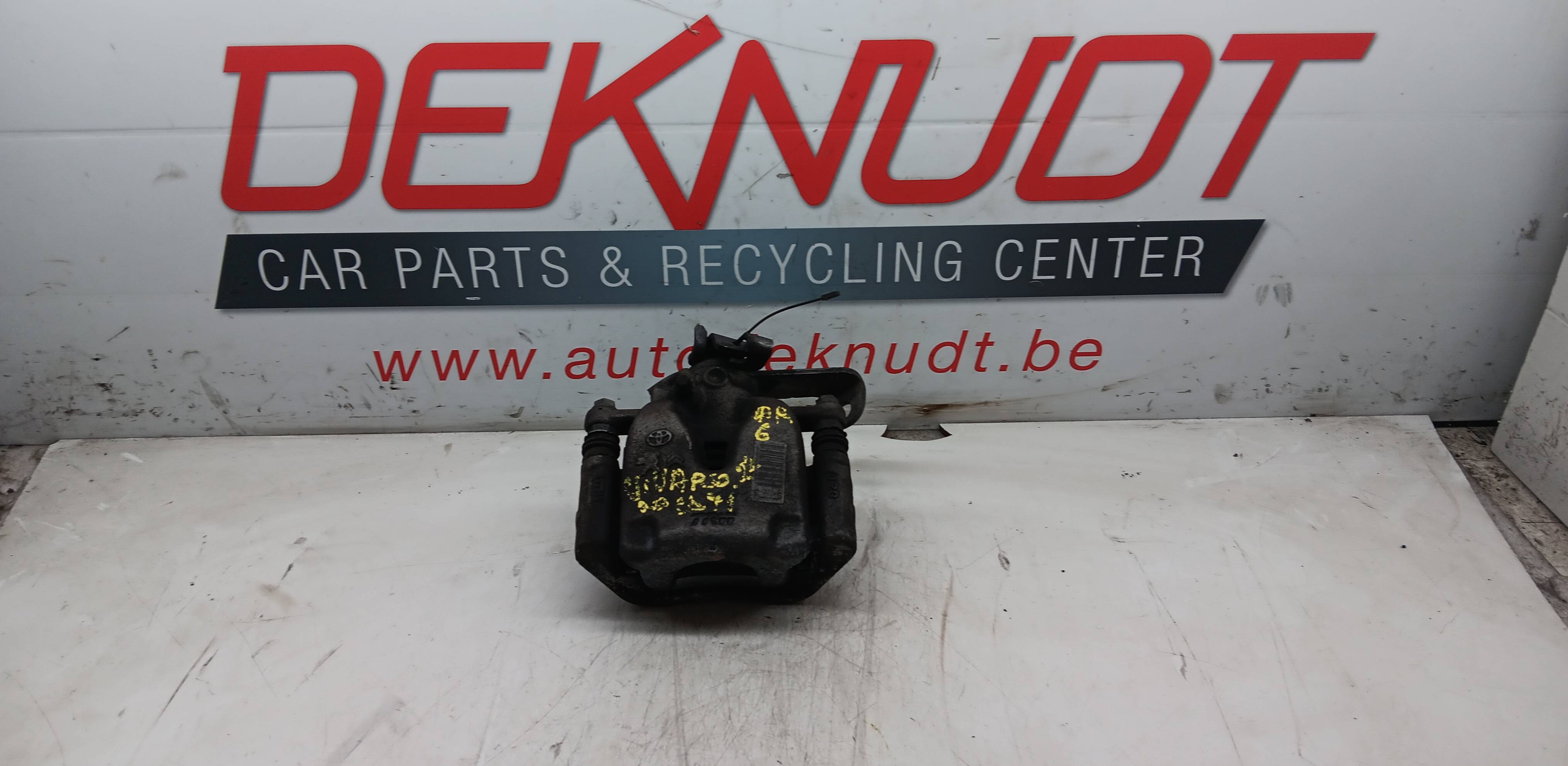 Remschijf links ACHTER Opel Vivaro