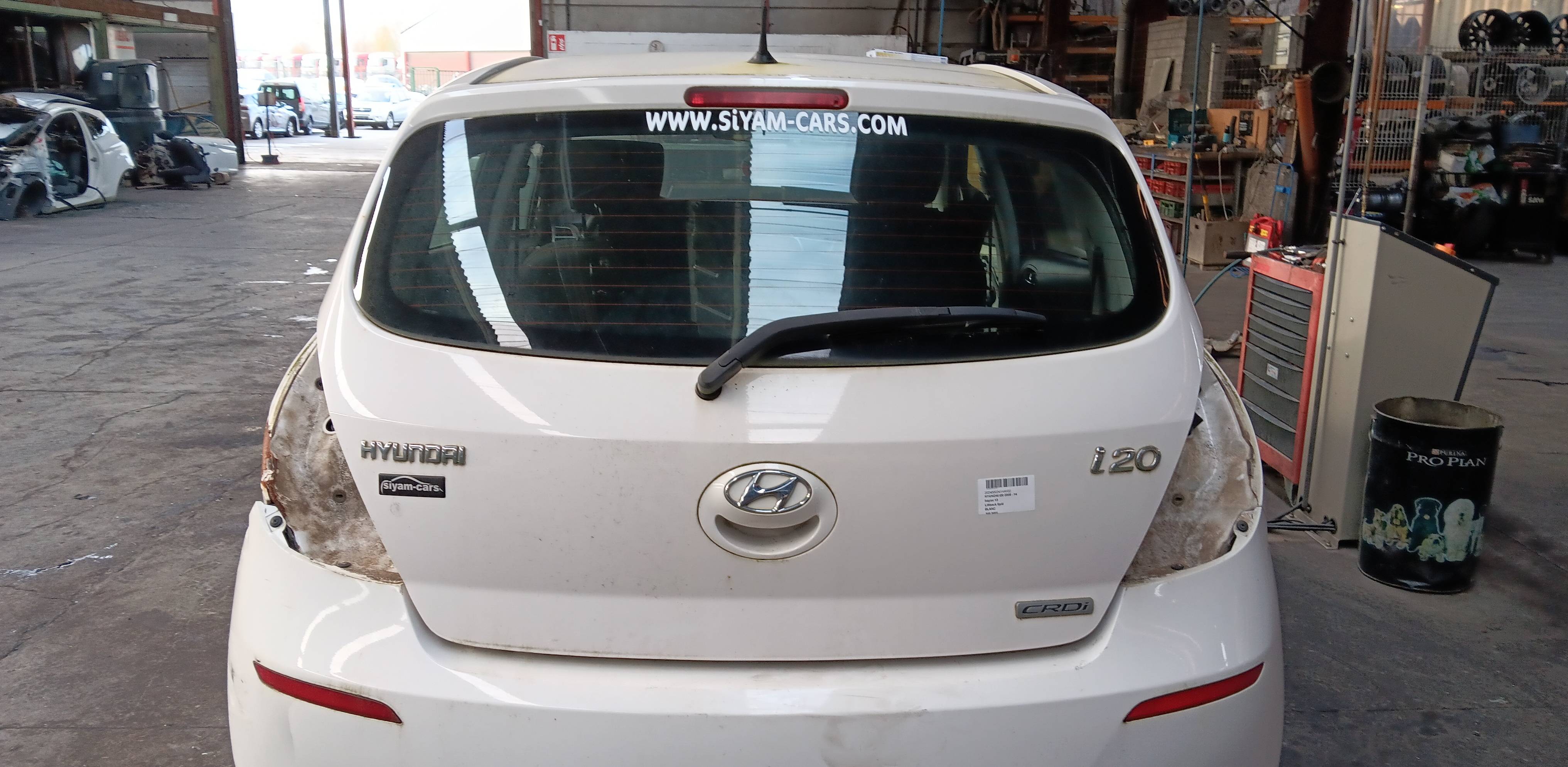 Achterklep Hyundai i20