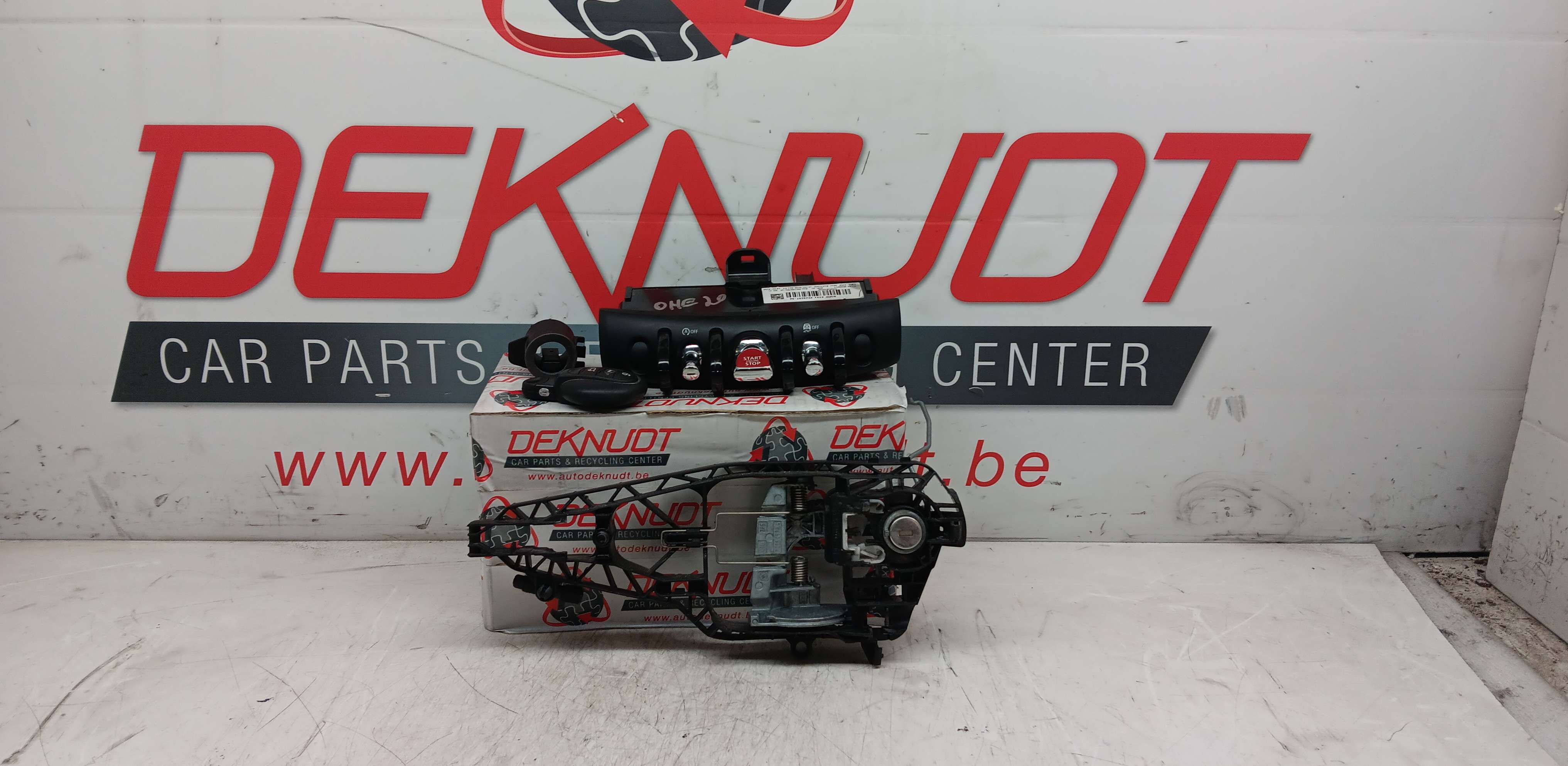 Set sleutels transponder Mini COOPER