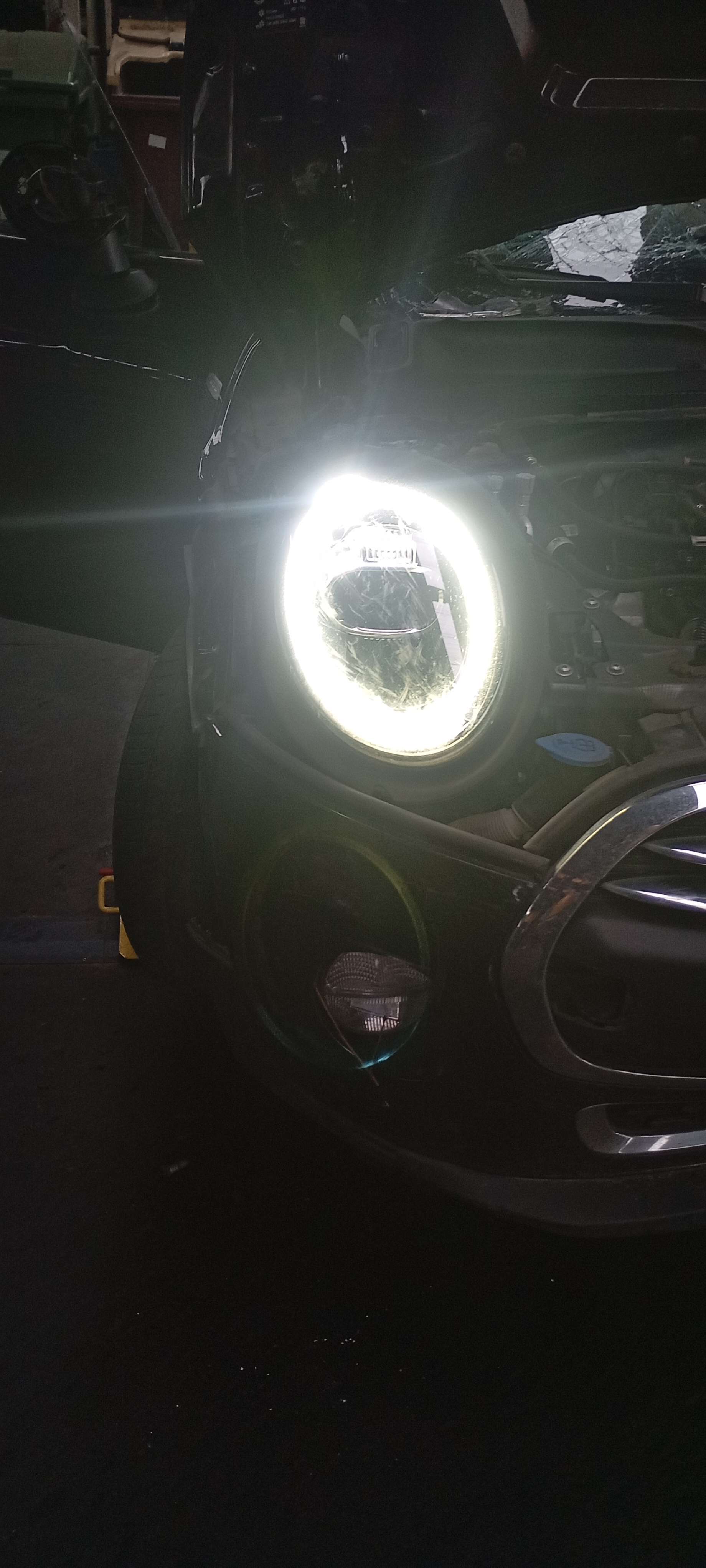 Koplamp rechts voor Mini COOPER