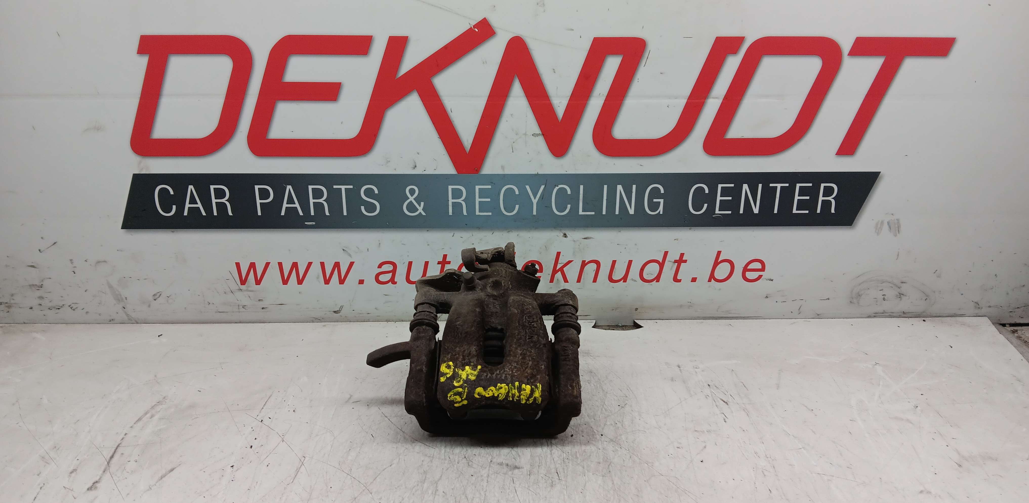 Remschijf links ACHTER Renault Kangoo