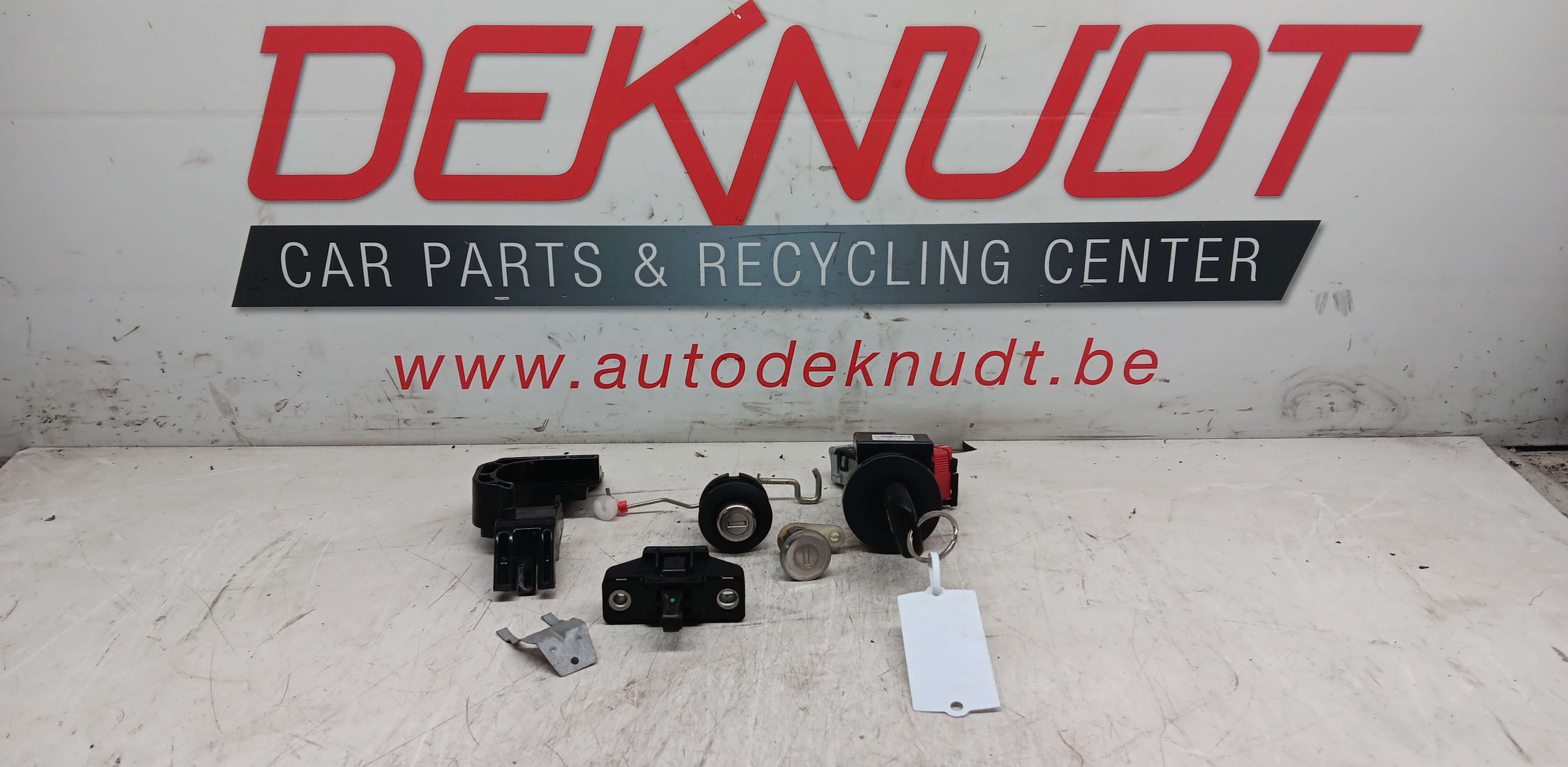 Set sleutels transponder Dacia Sandero