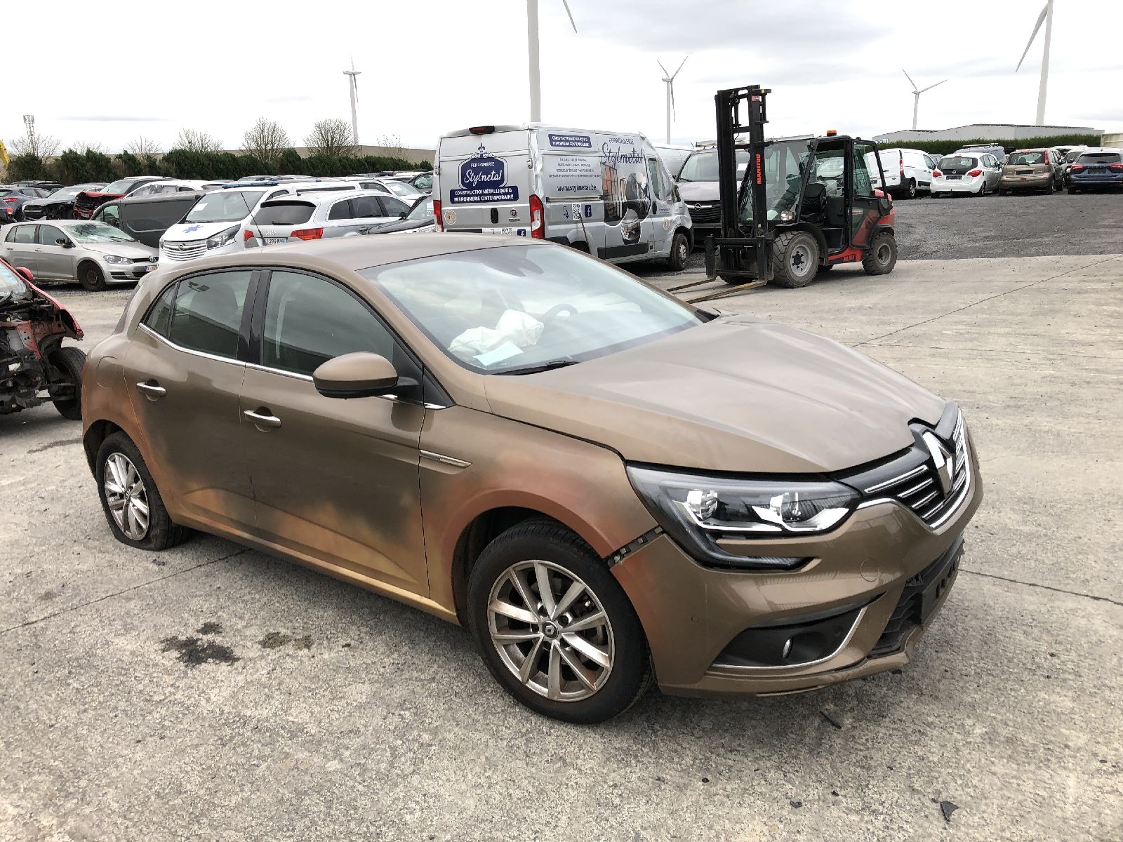 Diurne lamp R Renault Megane