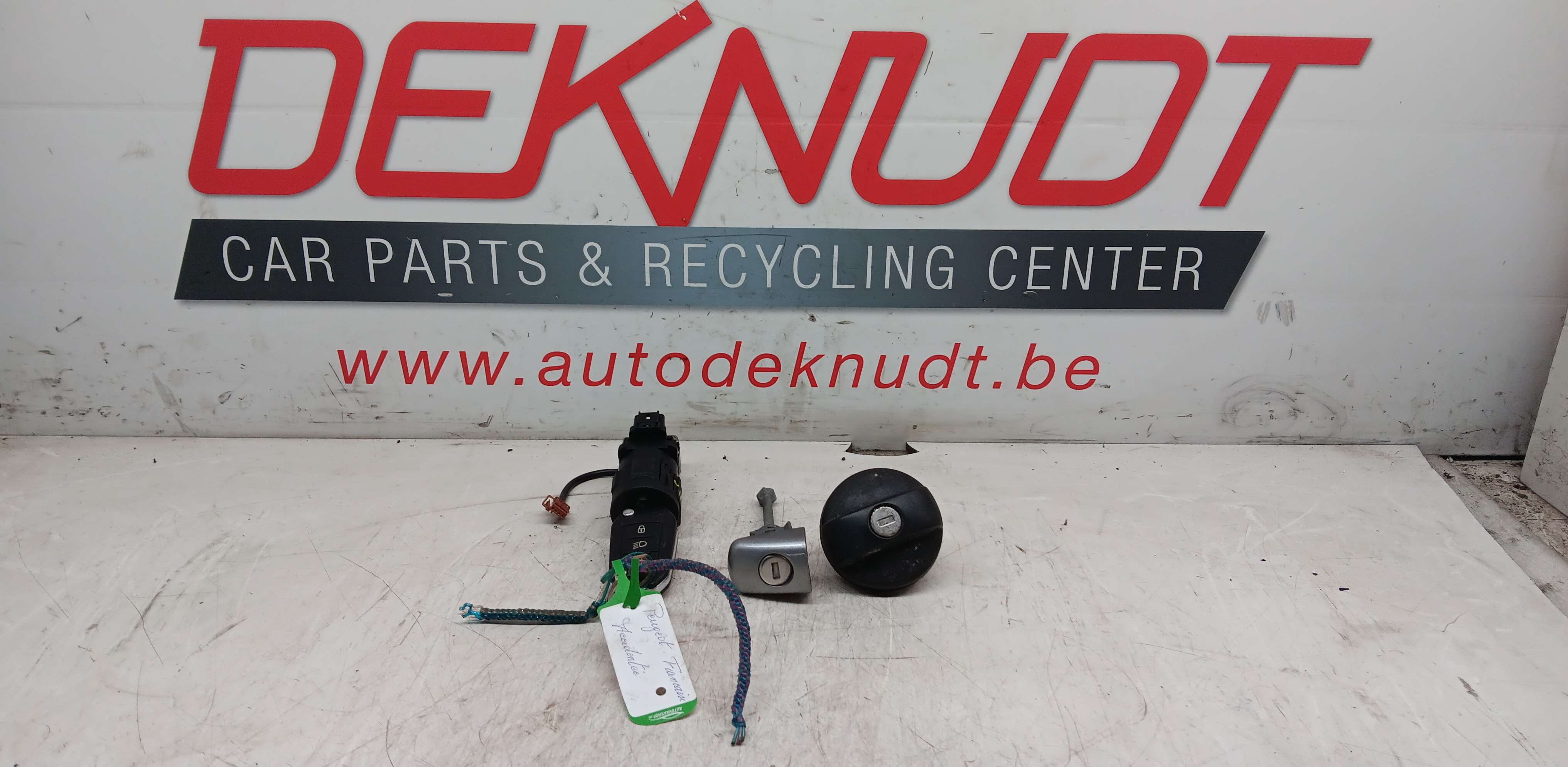 Set sleutels transponder Peugeot 2008