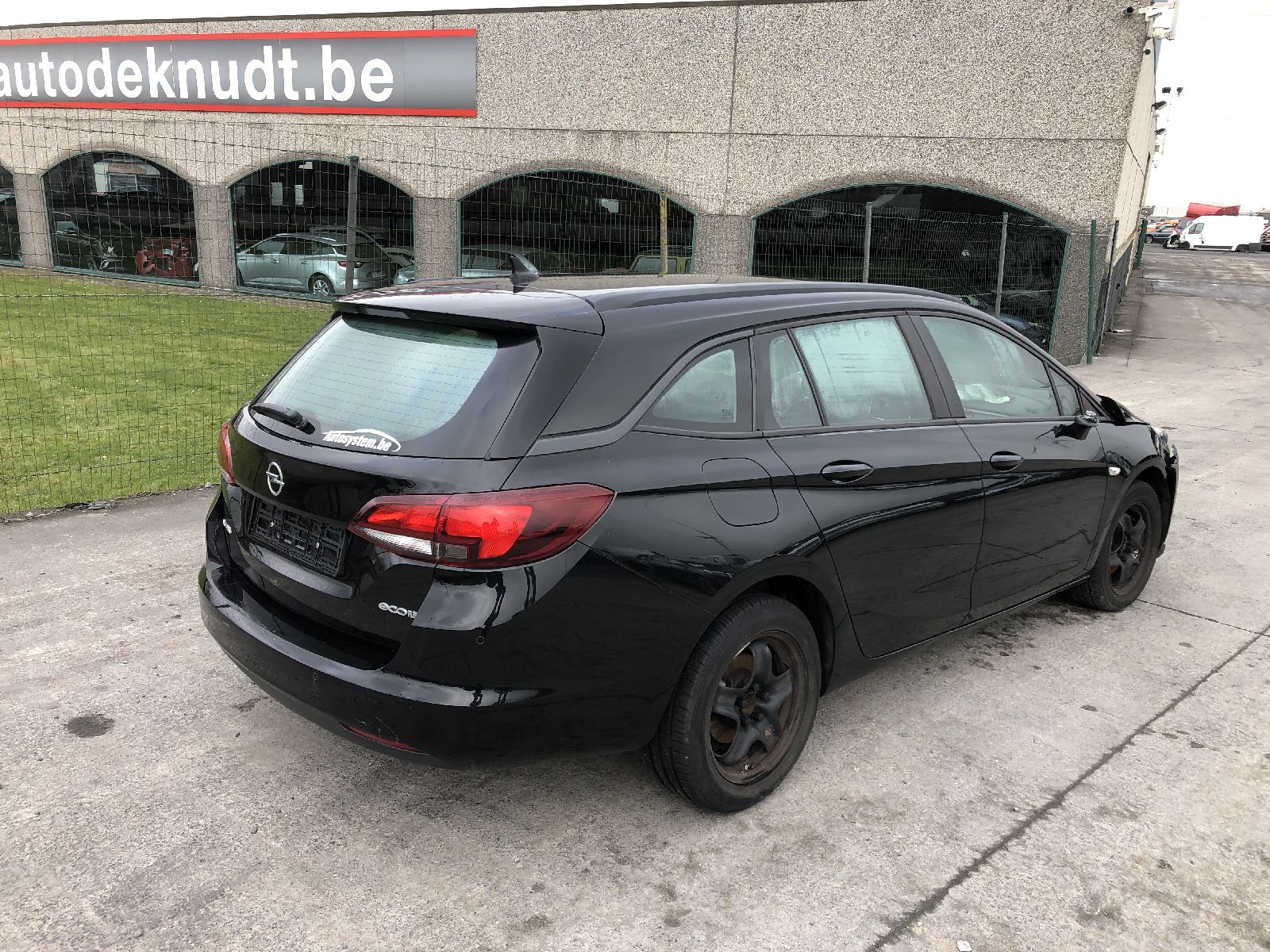 Bumper achter met sensor Opel Astra