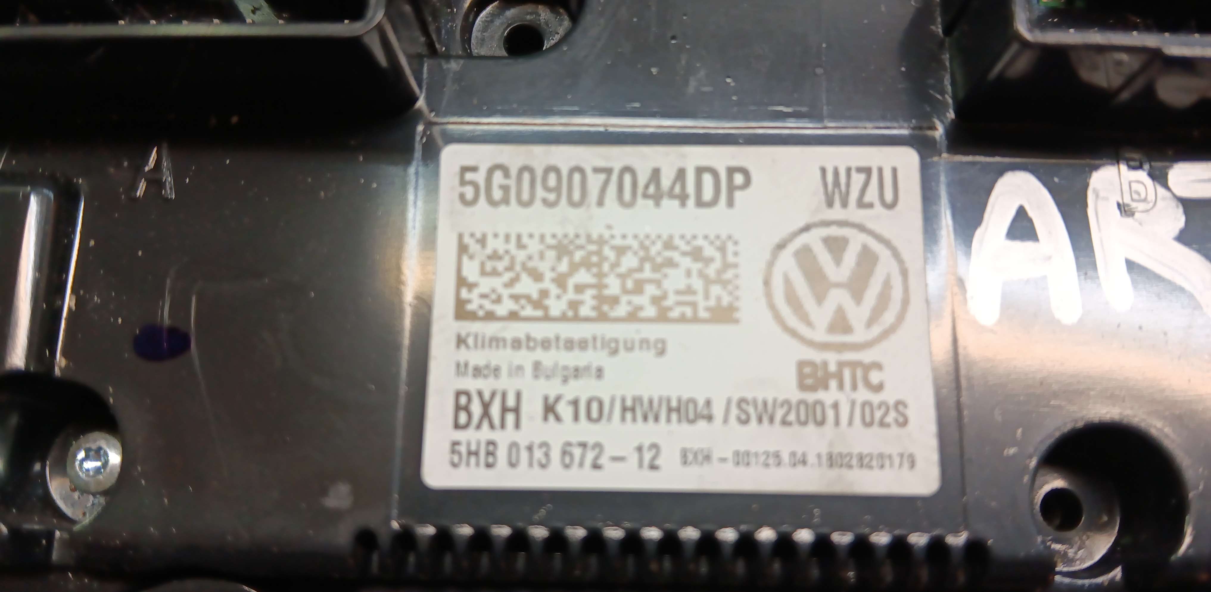 Commande de clim Vw Arteon