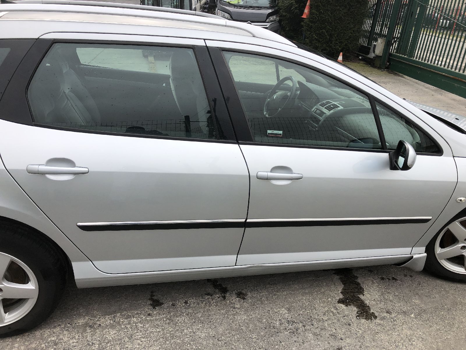 Deur rechts voor Peugeot 407