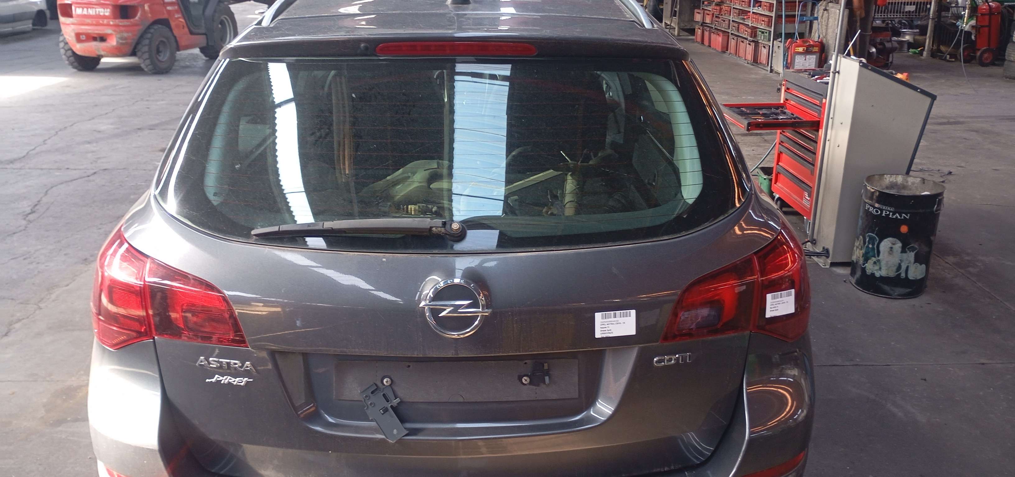 Achterklep Opel Astra
