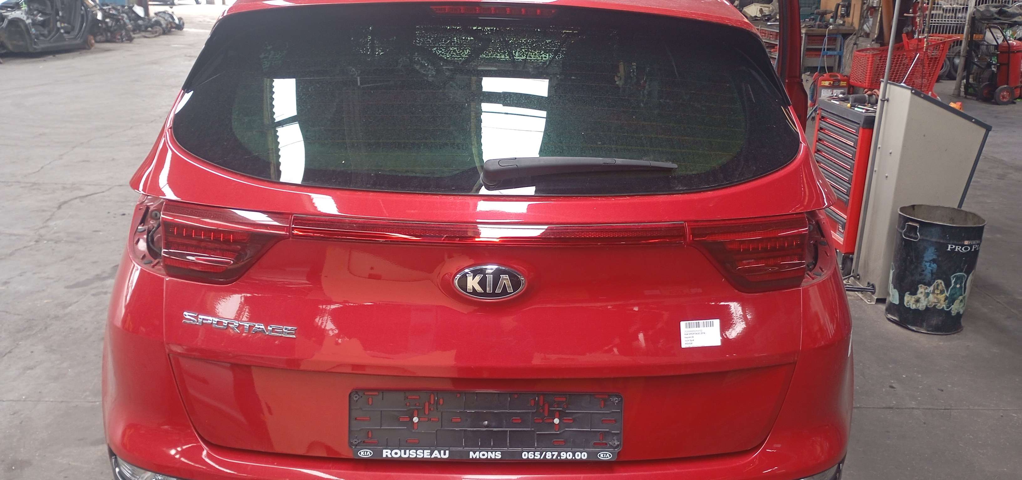 Achterklep Kia Sportage