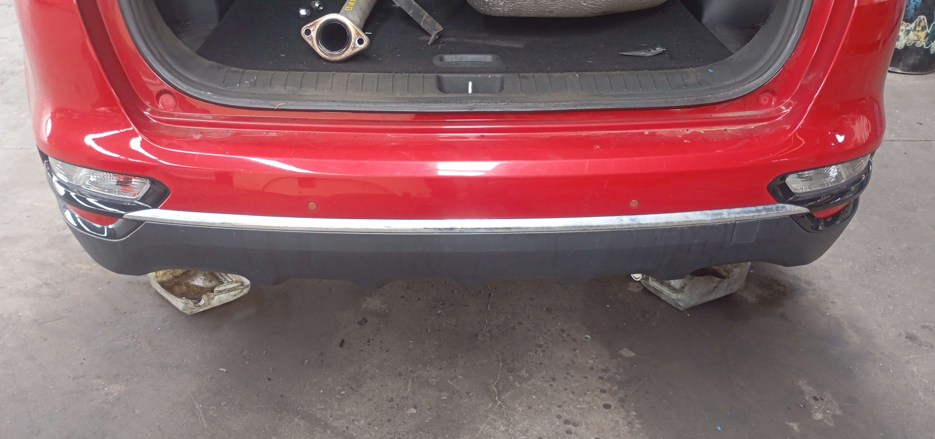 Bumper achter met sensor Kia Sportage