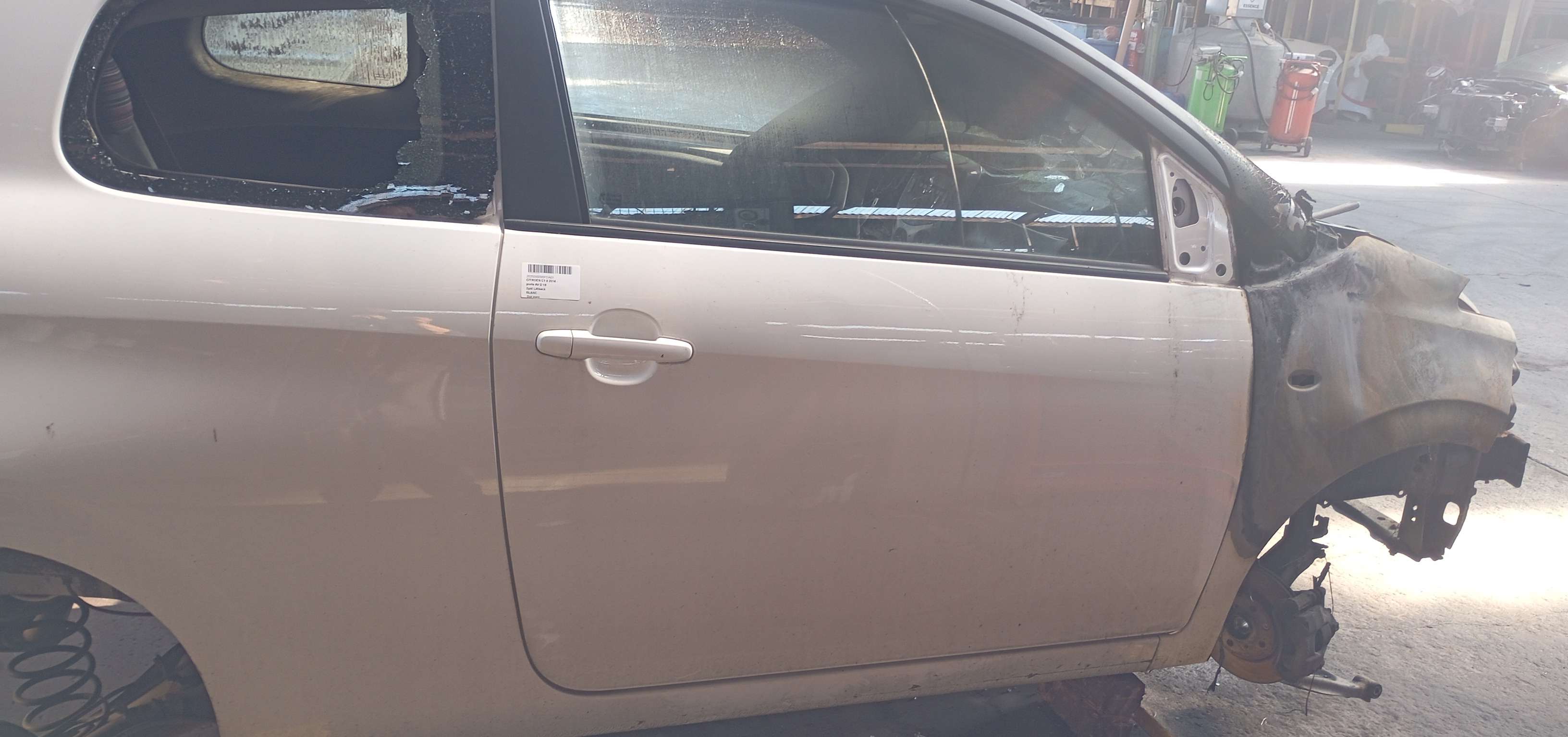 Deur rechts voor Citroen C1
