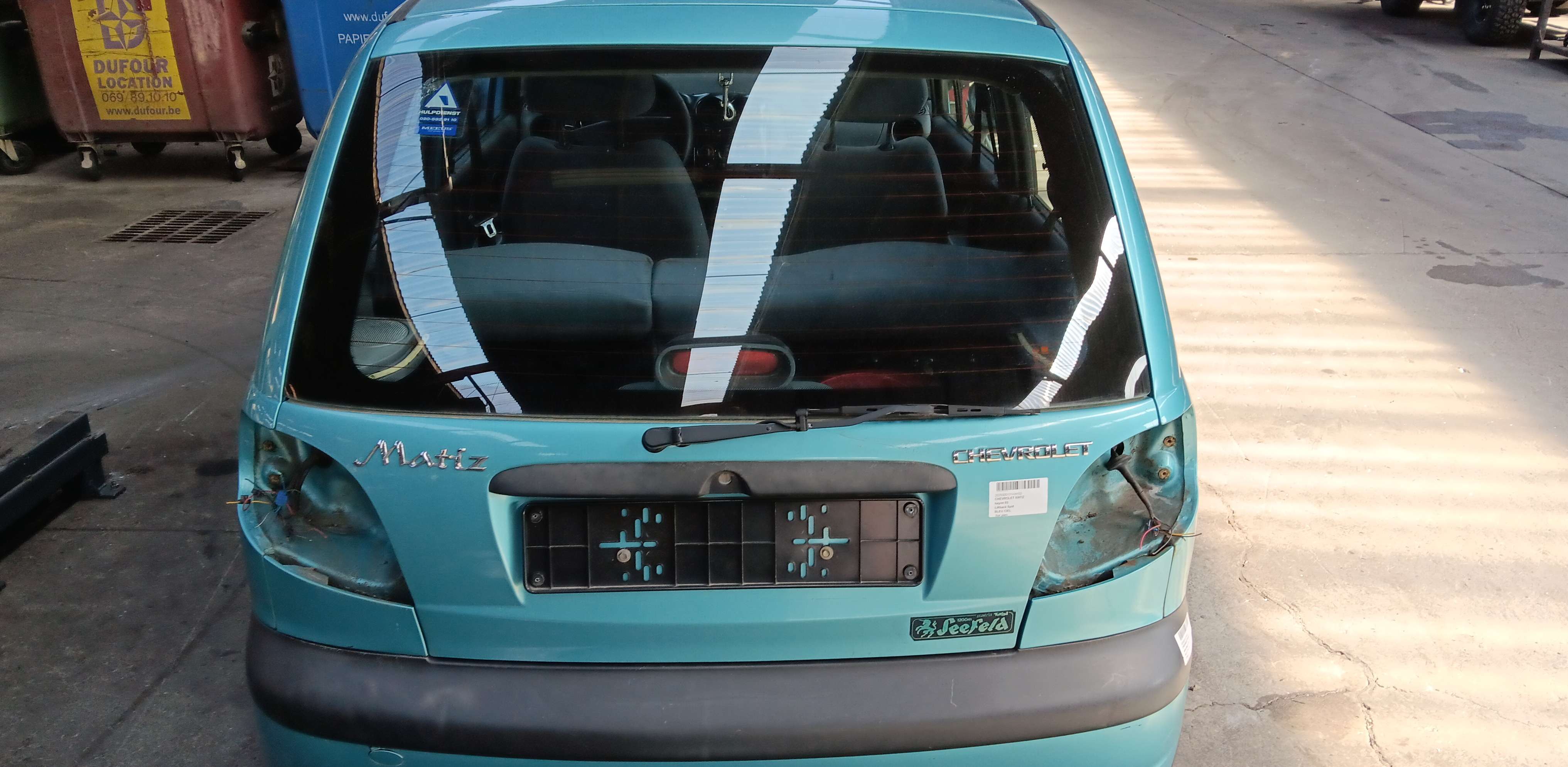 Achterklep Chevrolet Matiz