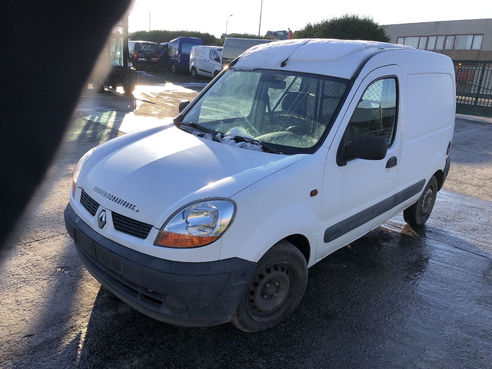 Deur links voor Renault Kangoo
