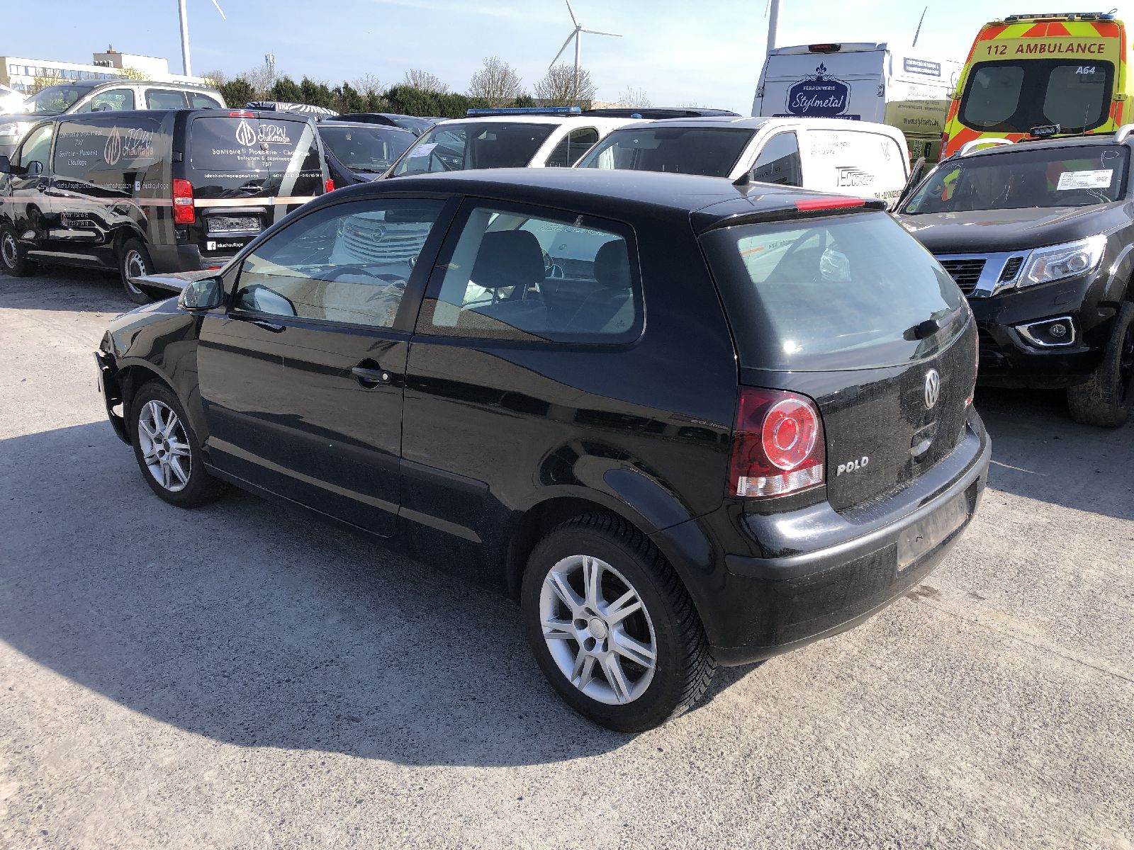 Deur links voor Vw Polo