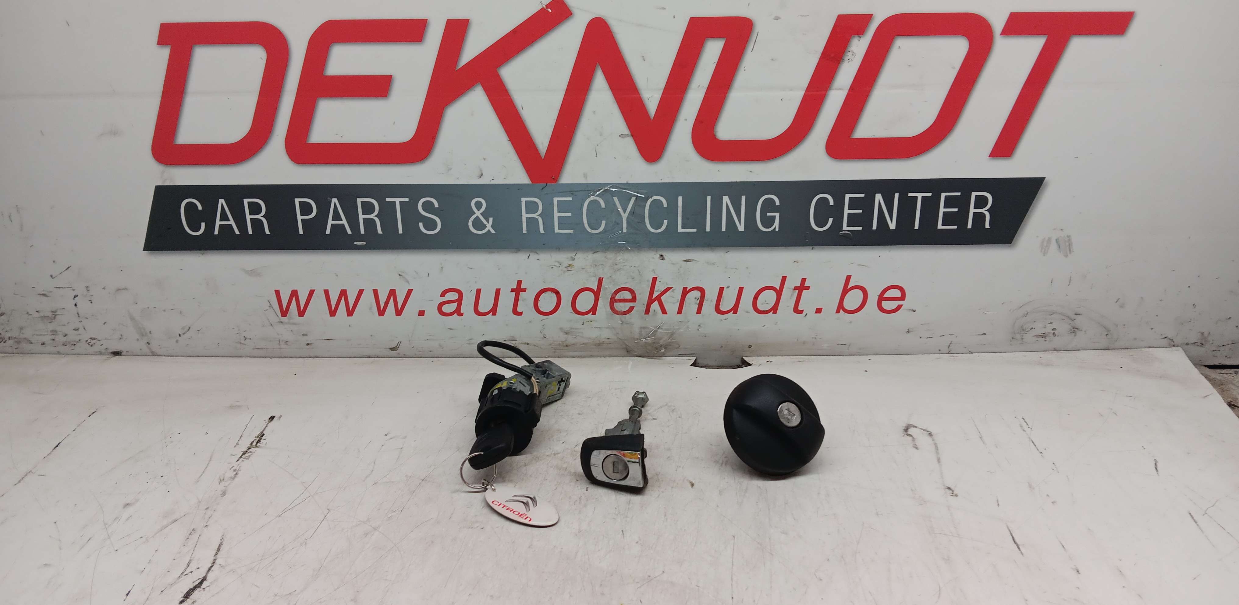 Set sleutels transponder Citroen C3 Picasso