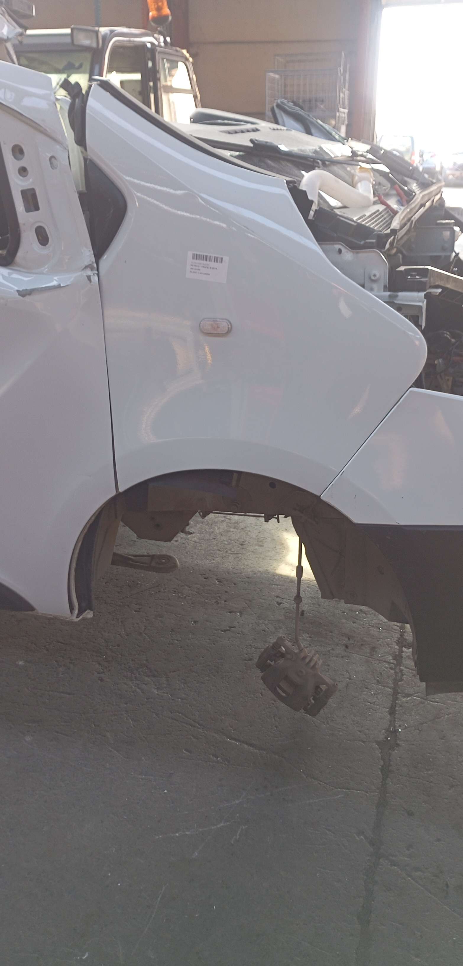 Vleugel rechts voor Renault Trafic