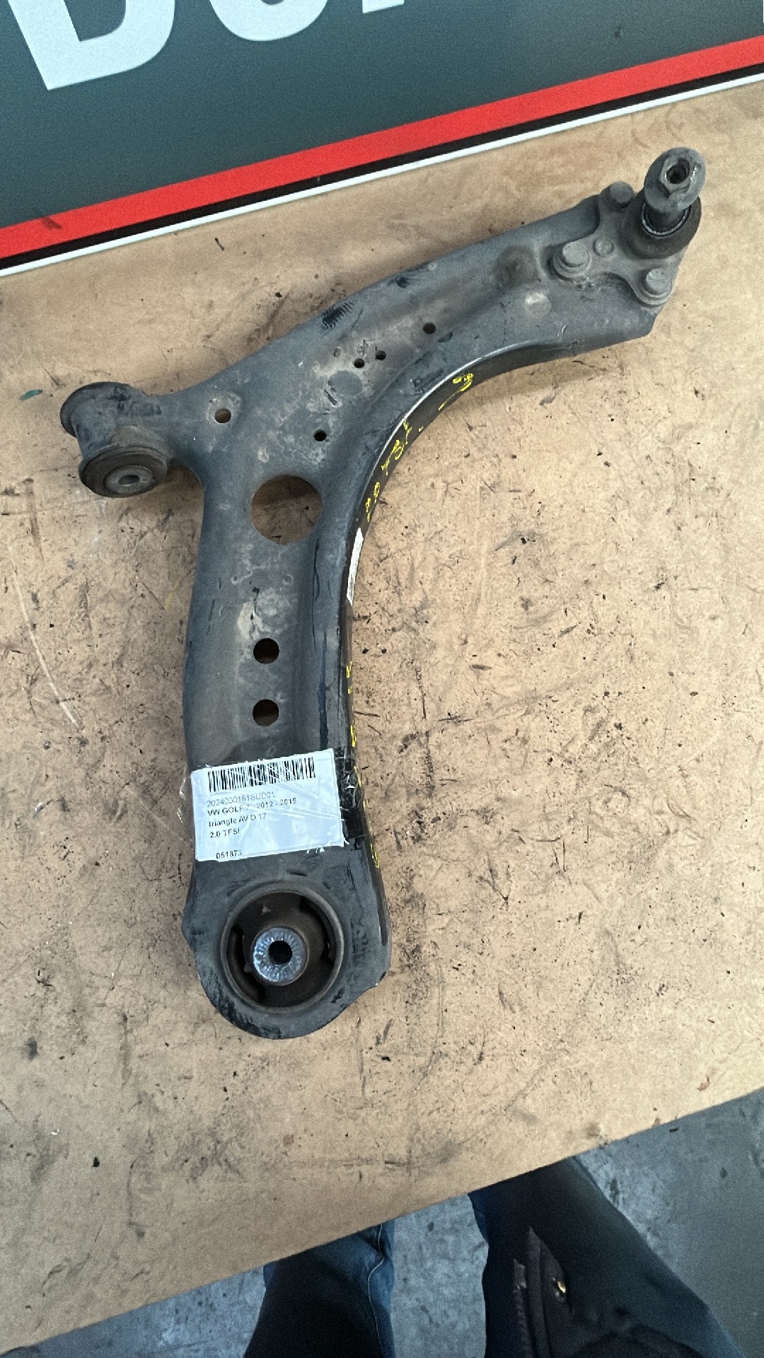 triangle AV D Vw Golf