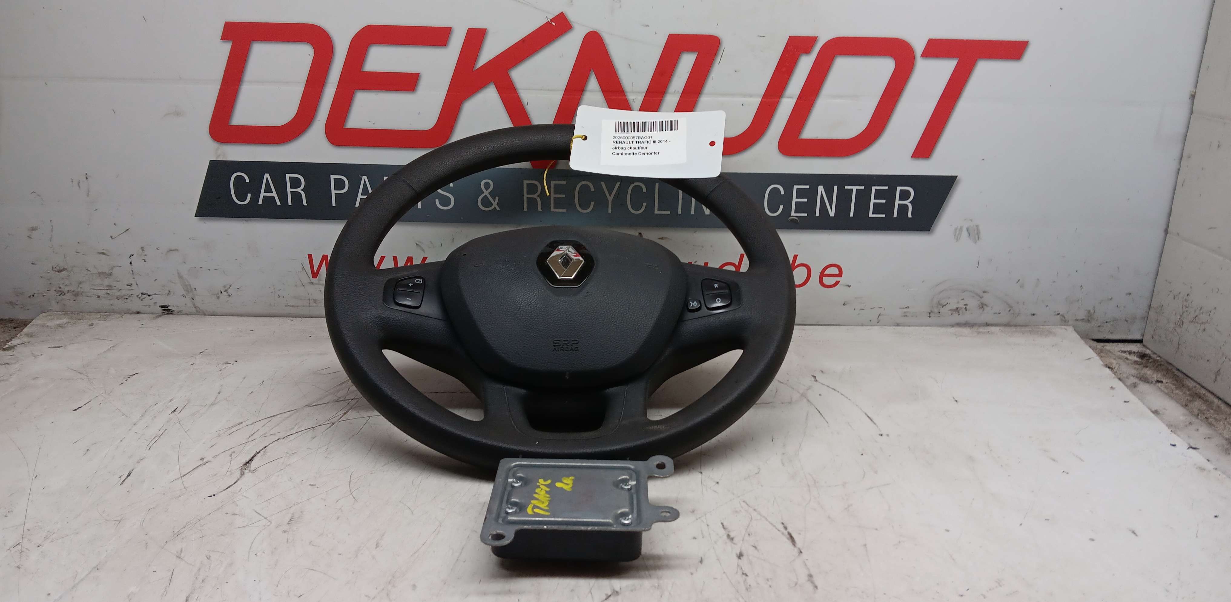 Airbag chauffeur Renault Trafic