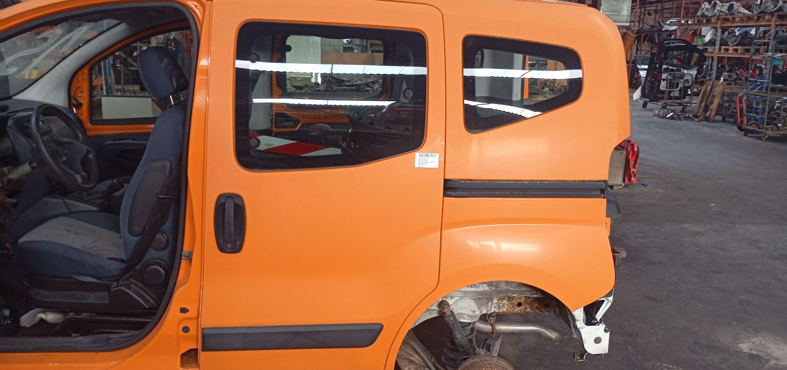porte coulissante gauche Citroen Nemo