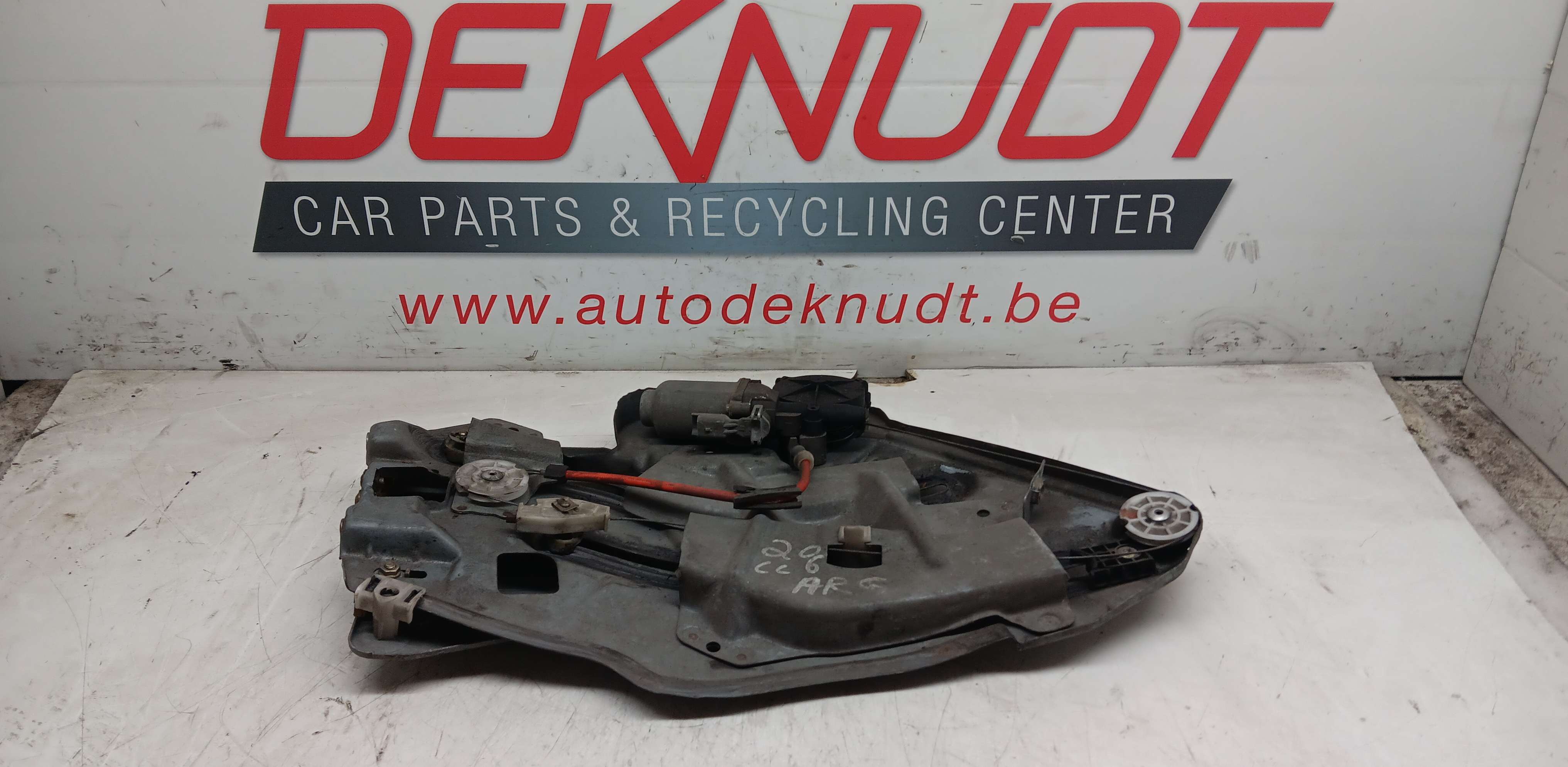 Ruitmechanisme achter Links Peugeot 206