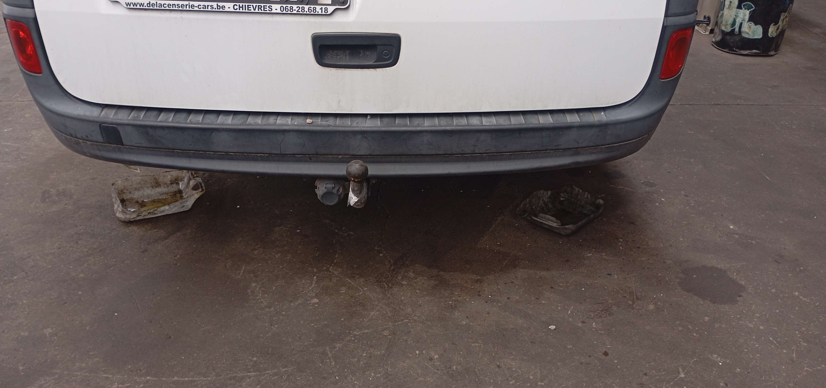 Bumper achter Renault Kangoo