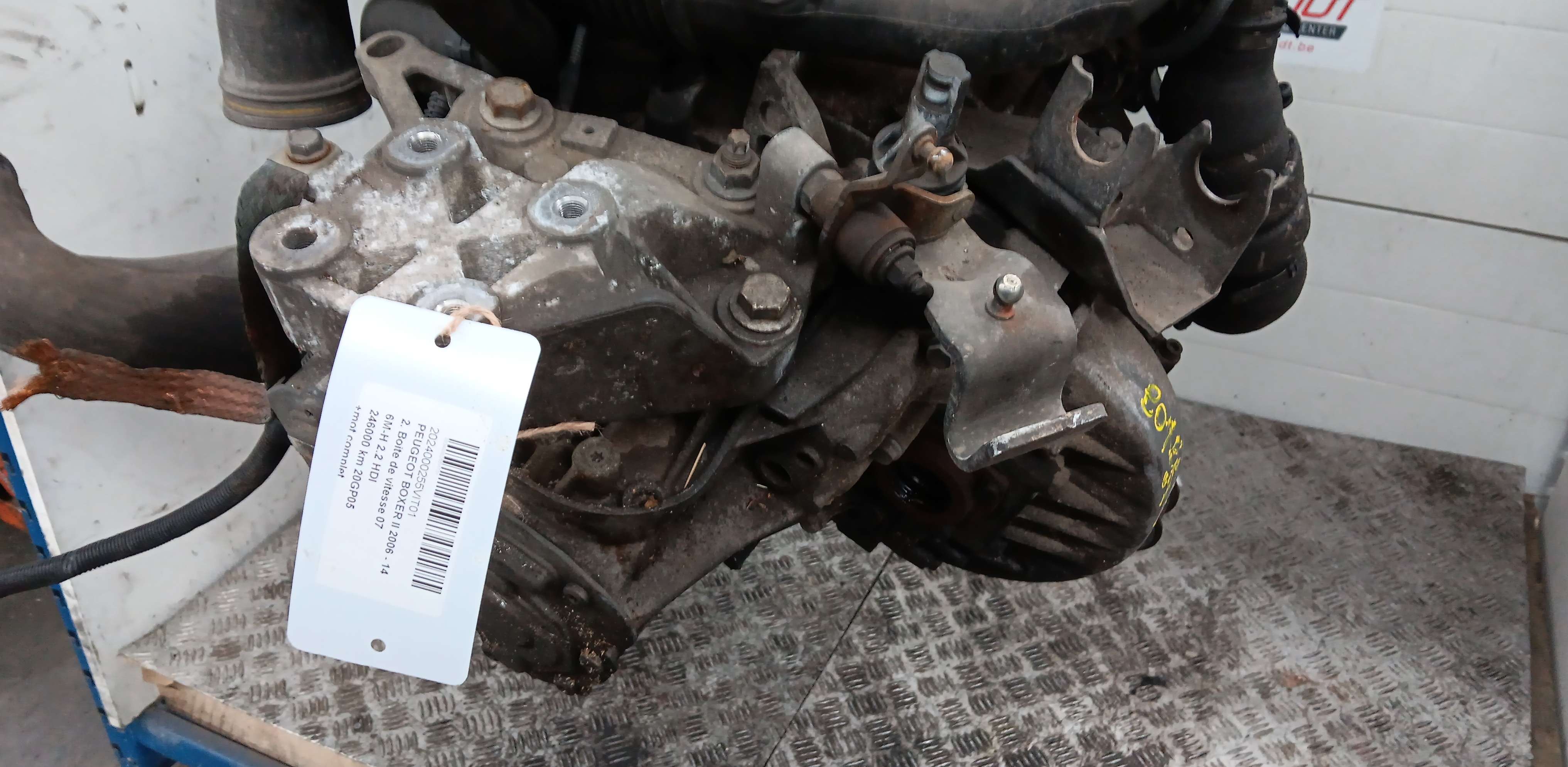 2. Boite de vitesse Peugeot Boxer
