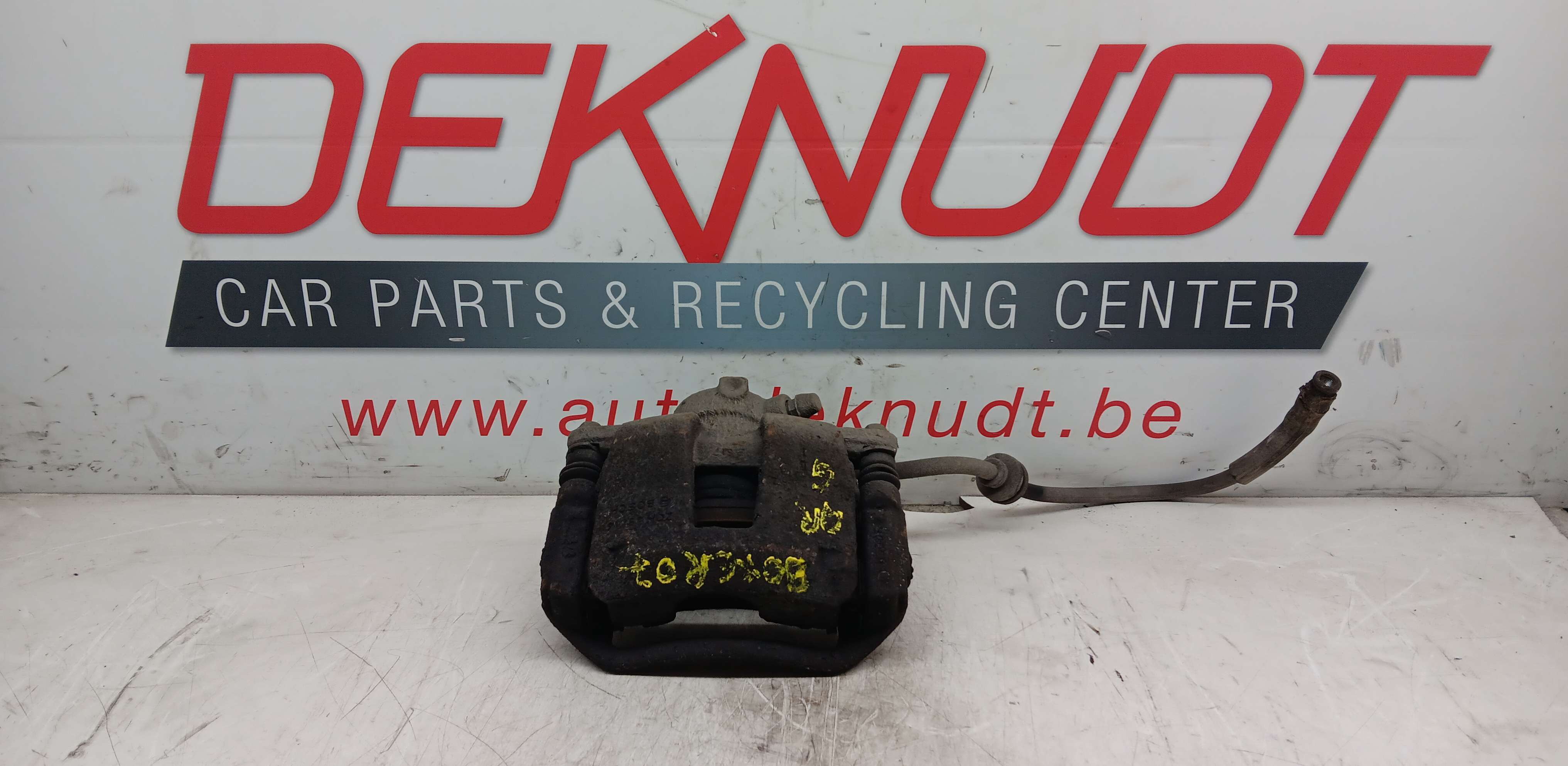 Remschijf links ACHTER Peugeot Boxer