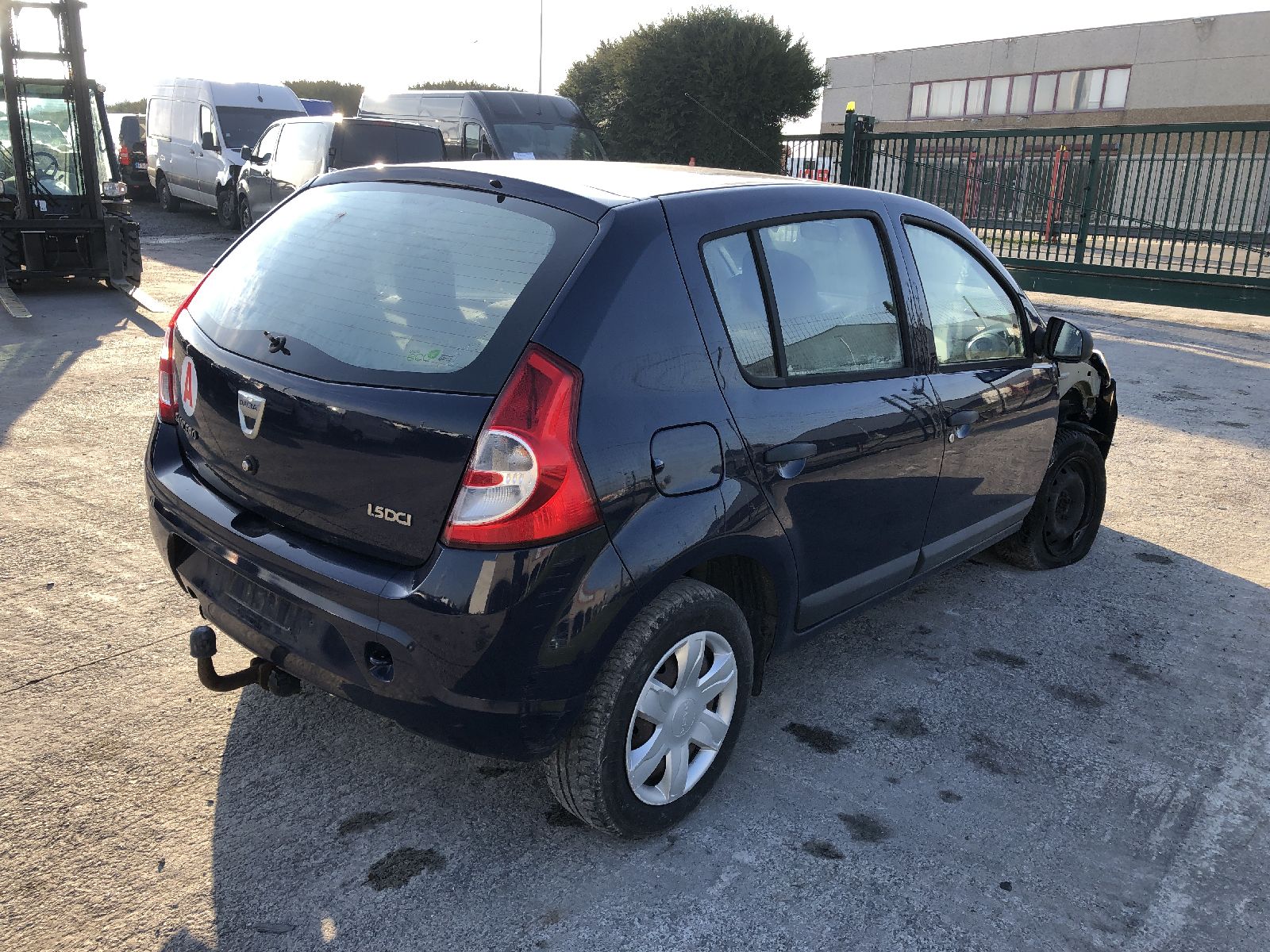 Bumper achter Dacia Sandero