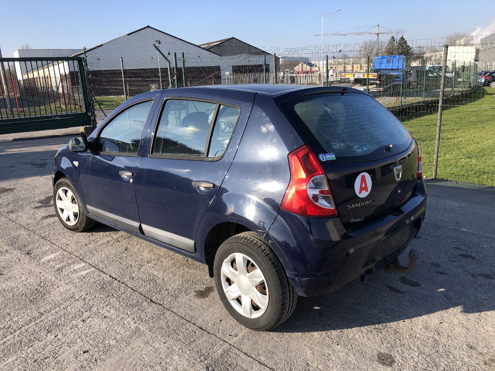 Deur links achter Dacia Sandero