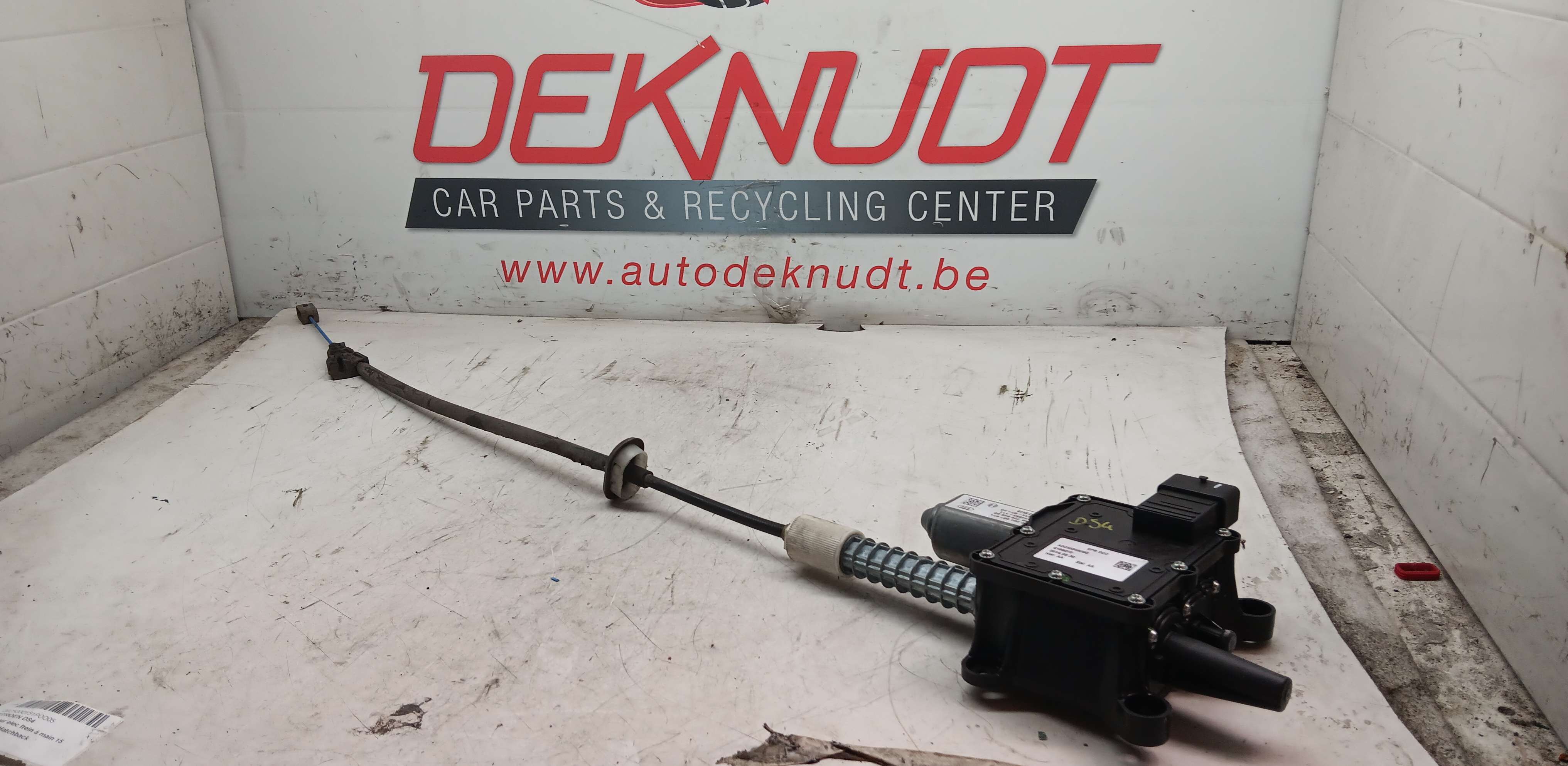 elektrische motor achter remmen Citroen DS4