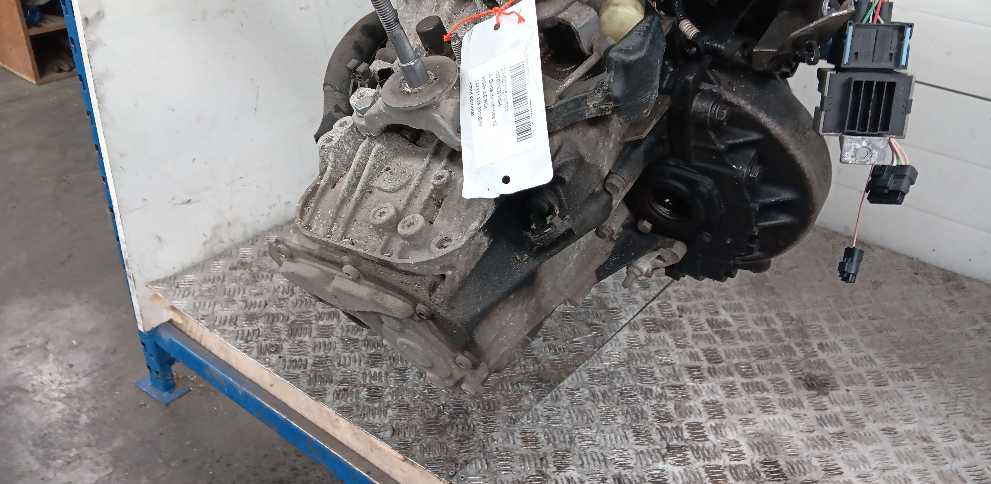 2. Boite de vitesse Citroen DS4