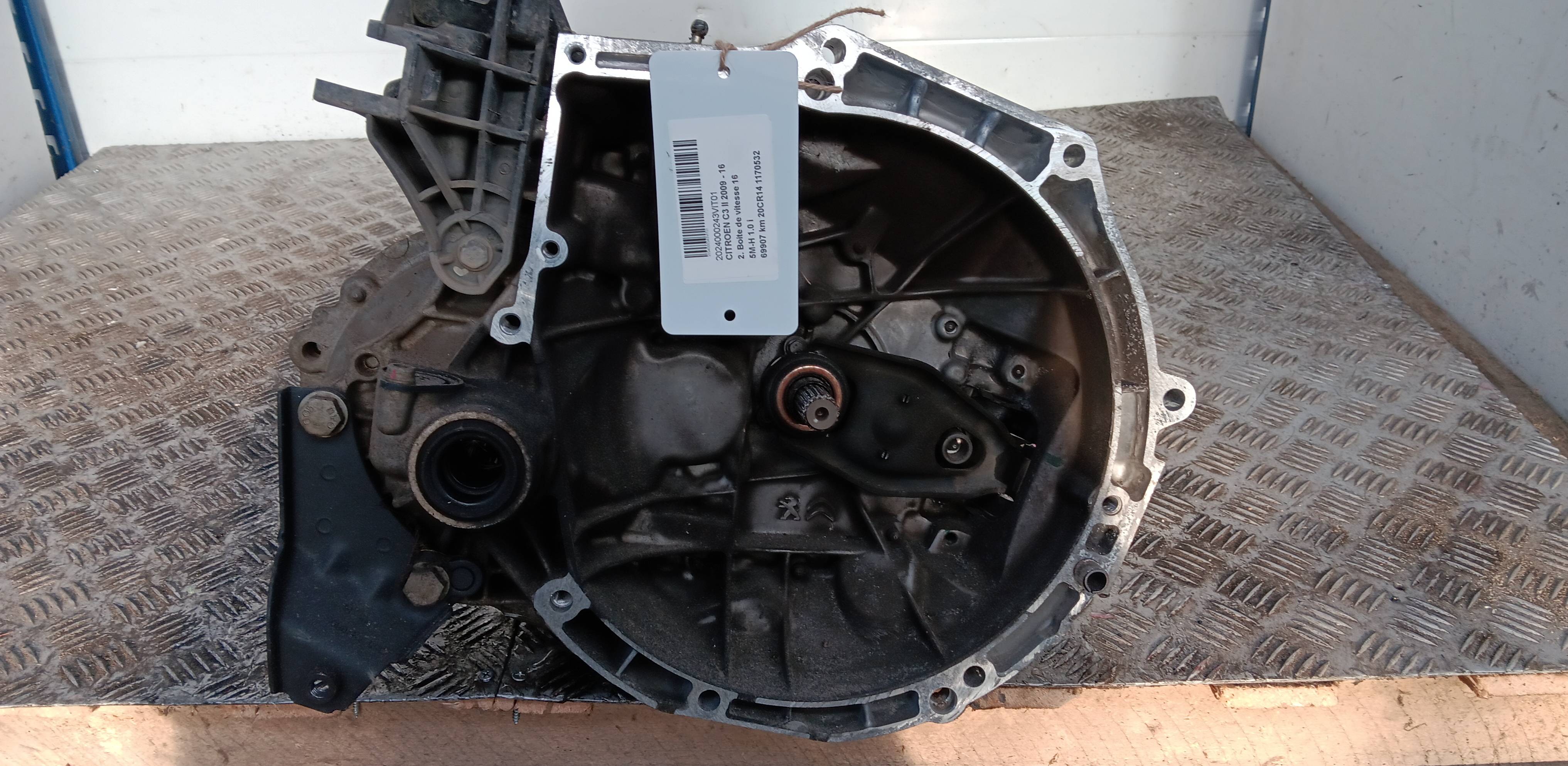 2. Boite de vitesse Citroen C3