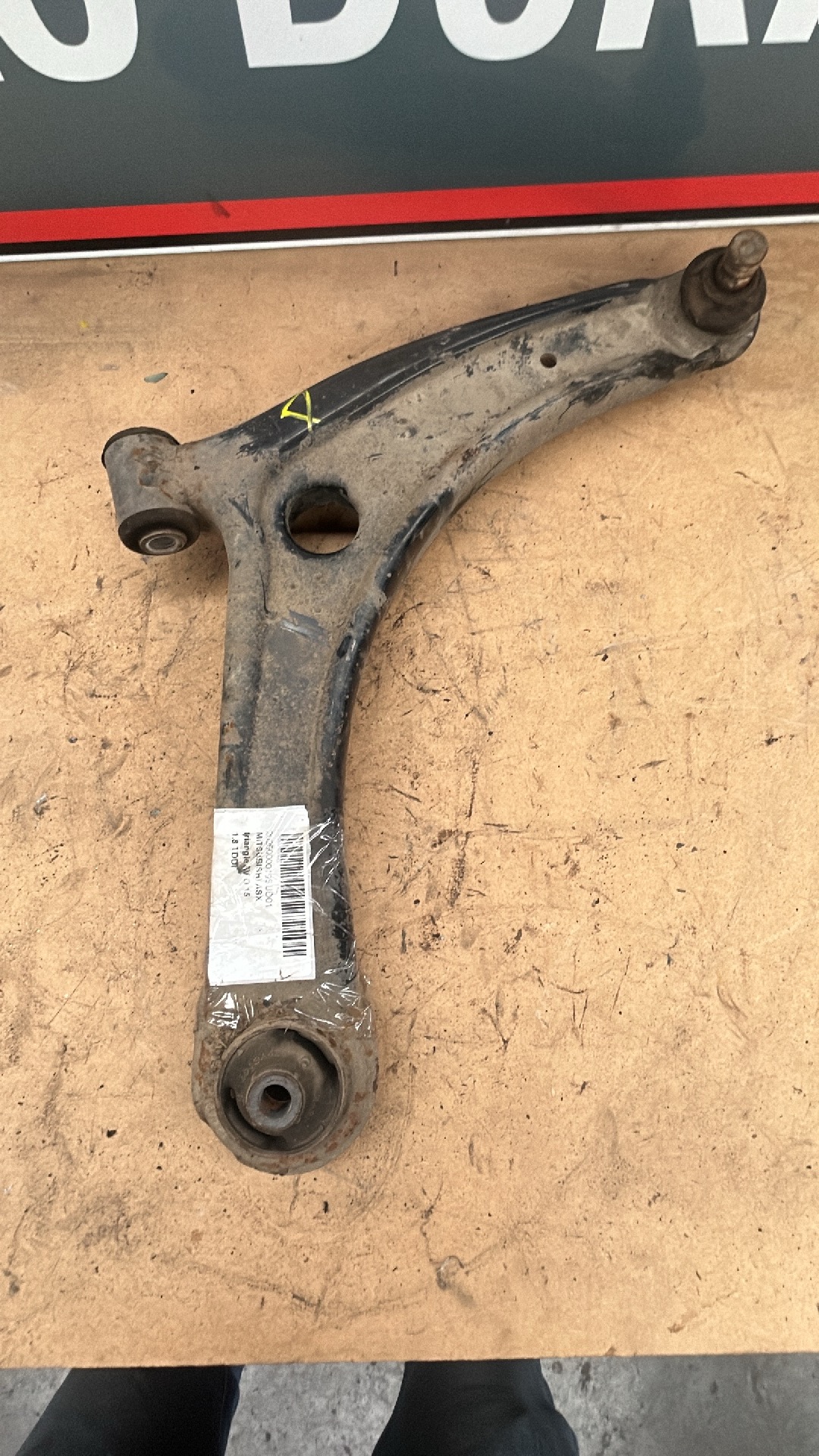 Draagarm rechts voor Mitsubishi ASX