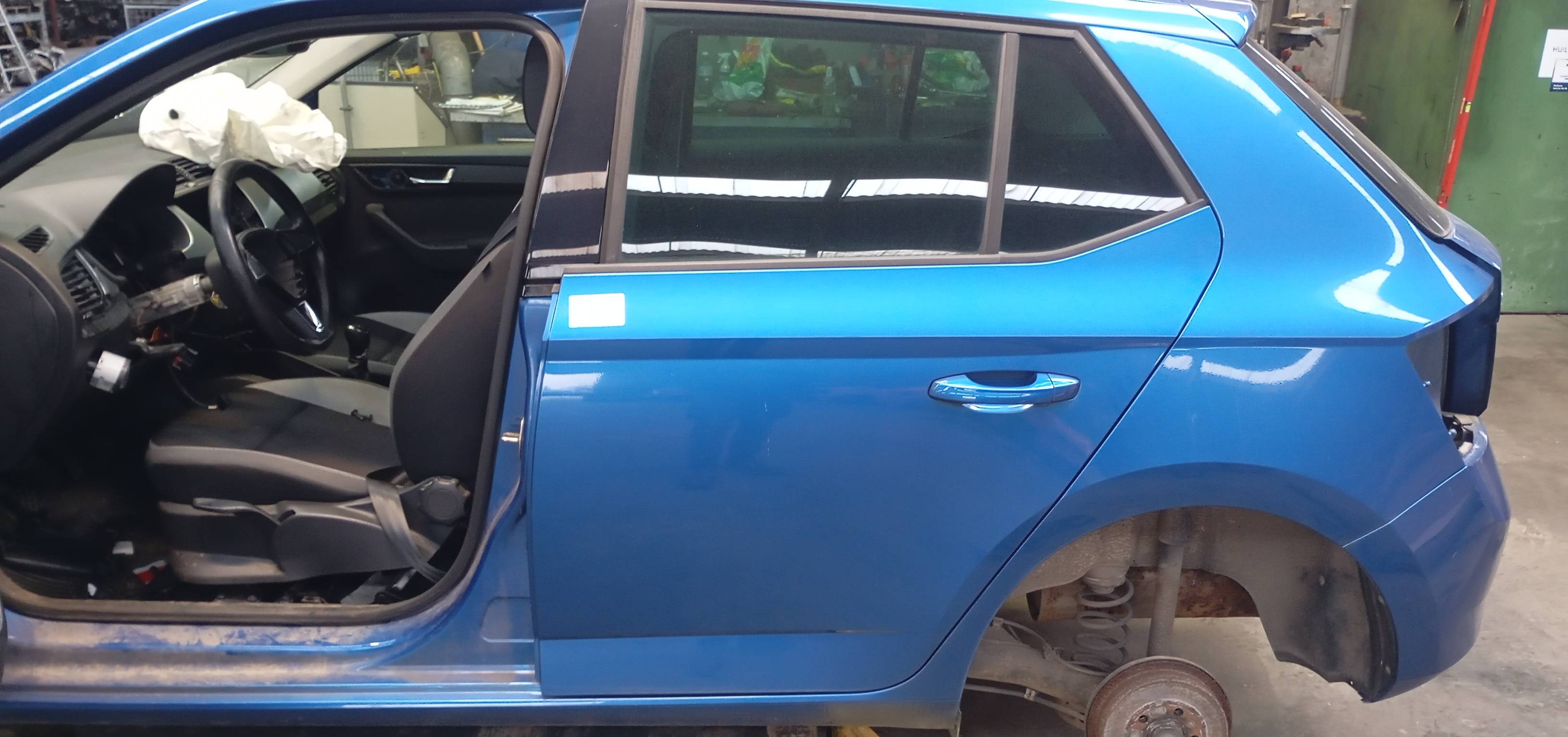 Deur links achter Skoda Fabia