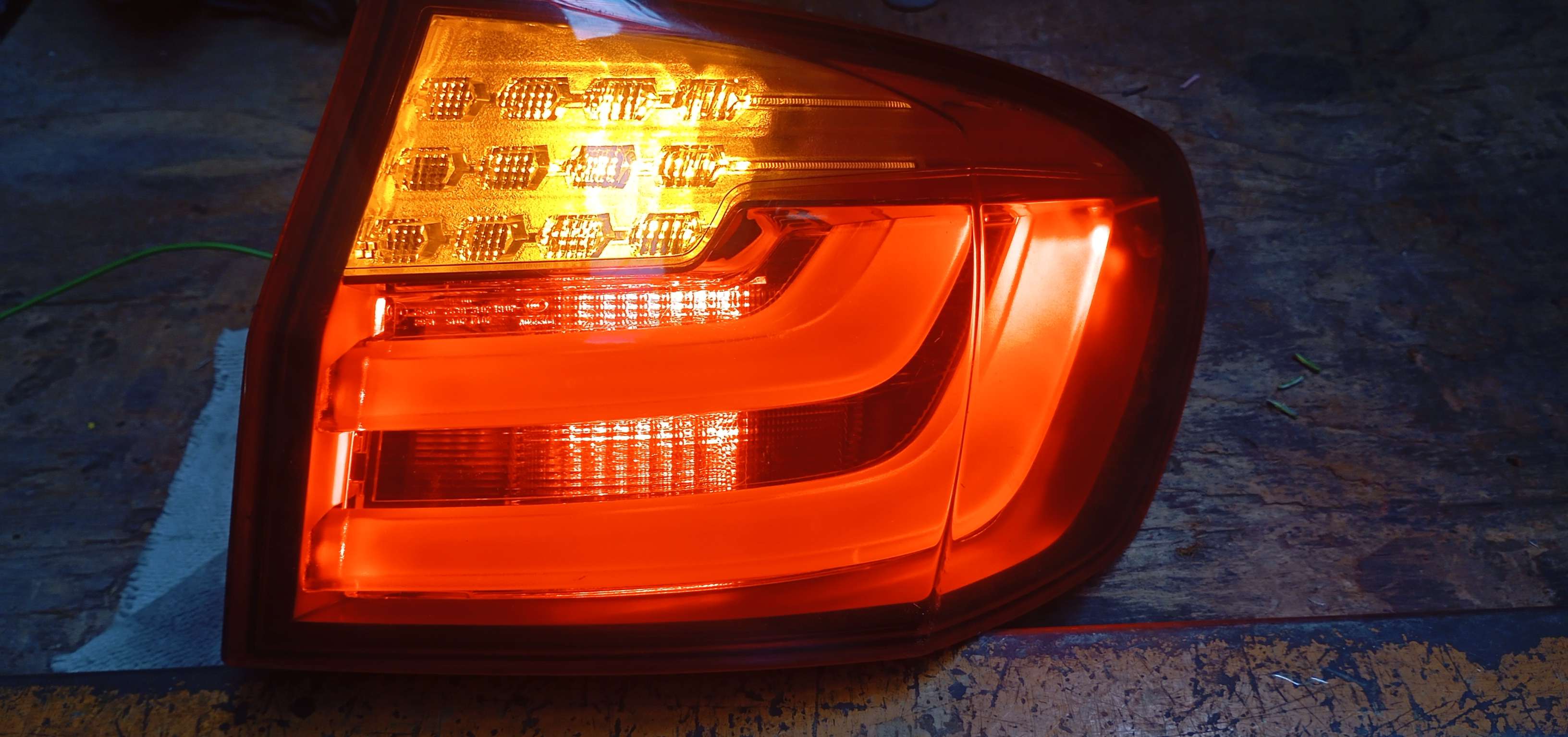 Lichtblok rechts achter Bmw 520