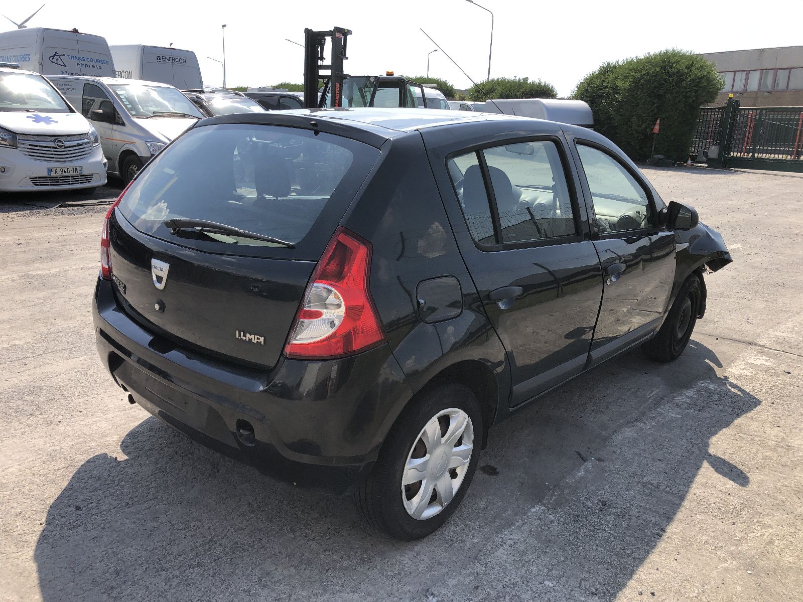Lichtblok rechts achter Dacia Sandero