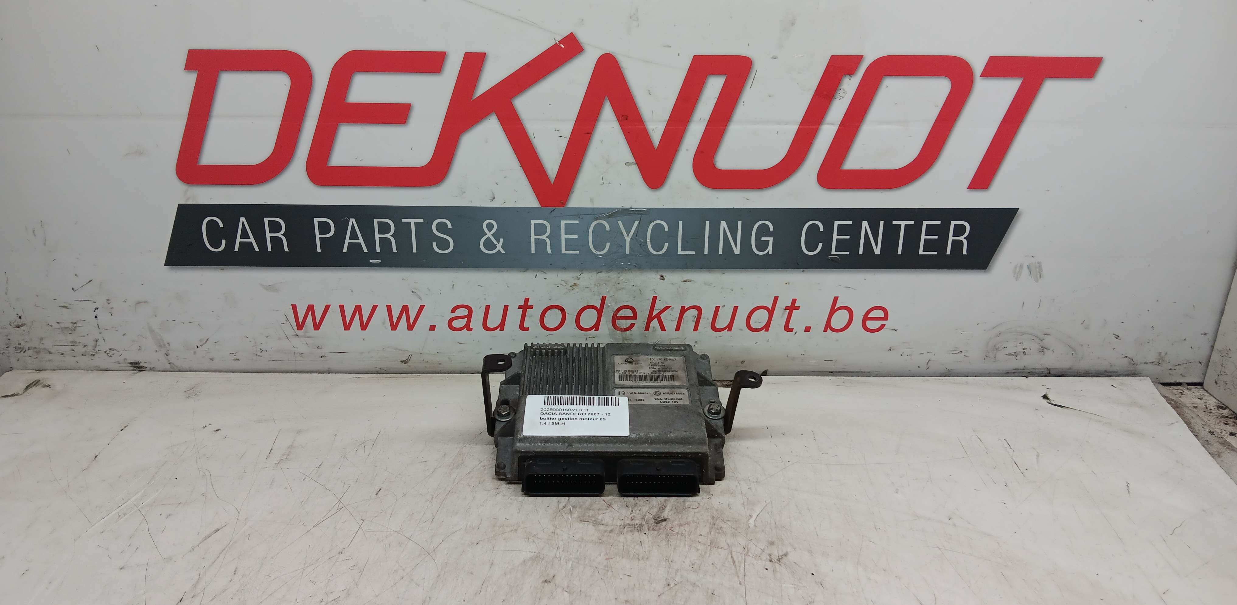 Computerdoos Moteur Dacia Sandero