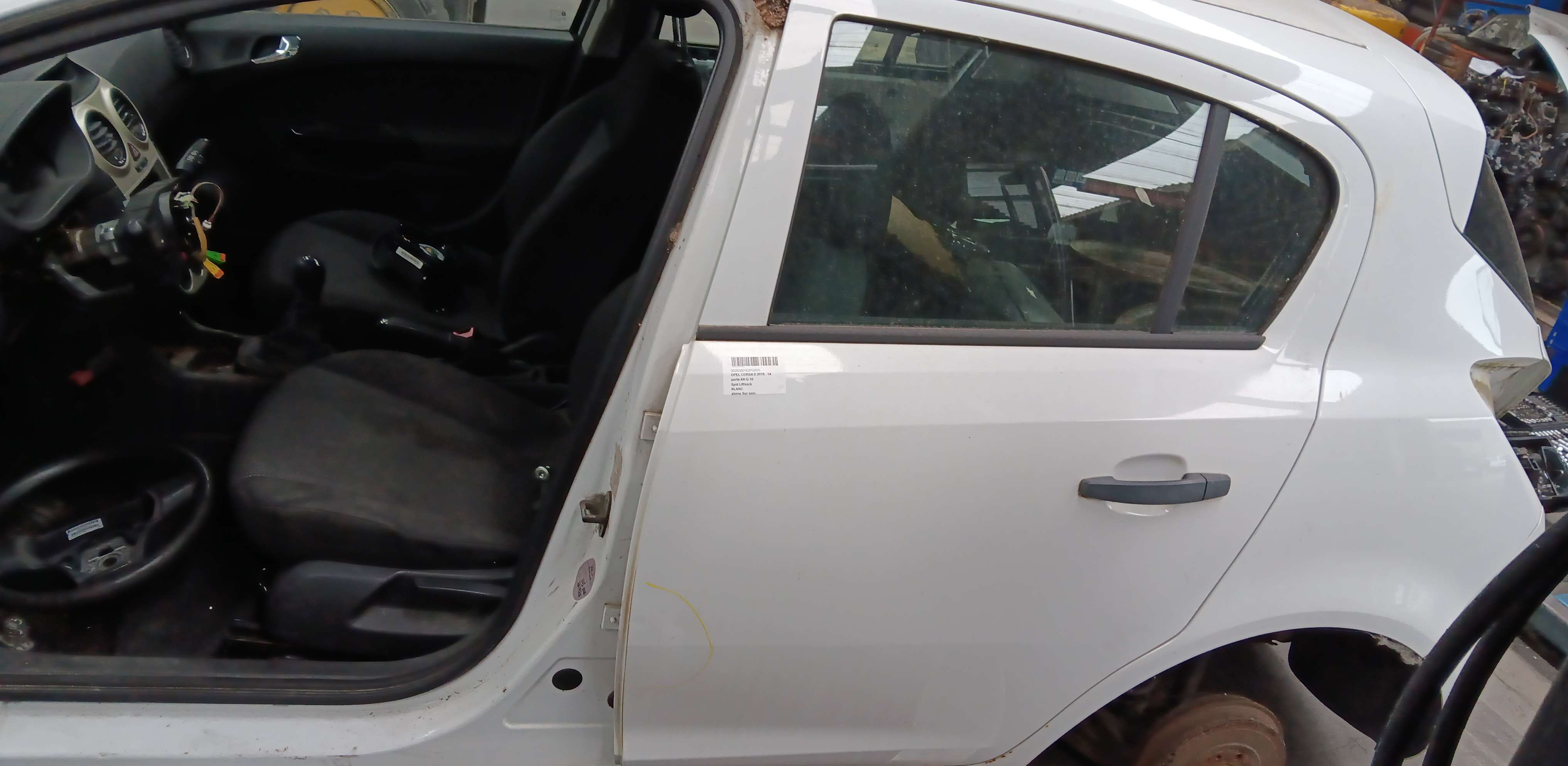 Deur links achter Opel Corsa