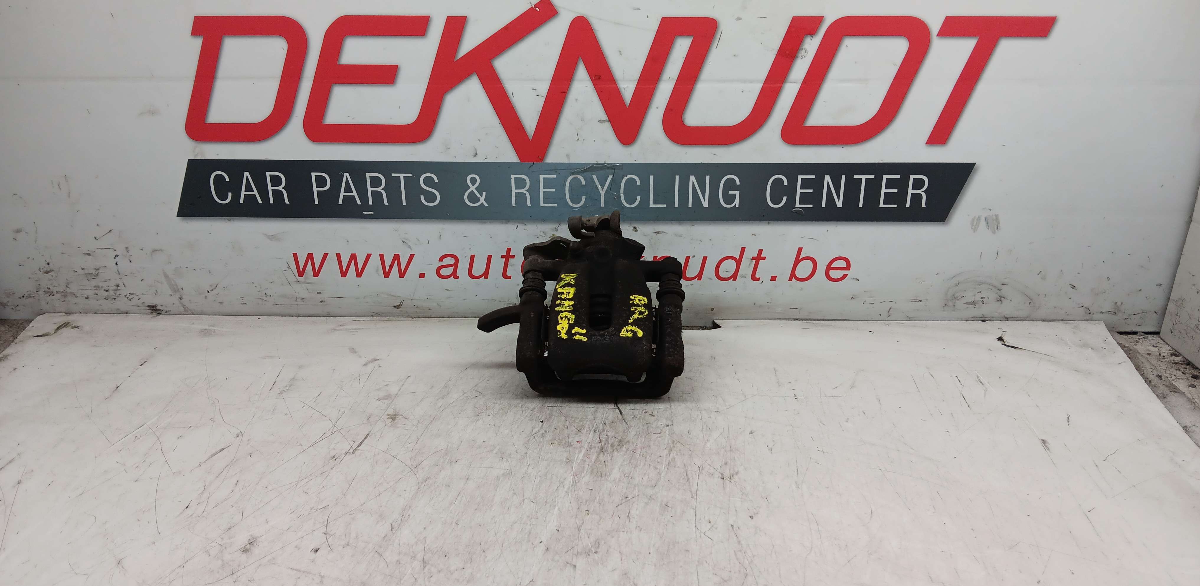 Remschijf links ACHTER Renault Kangoo