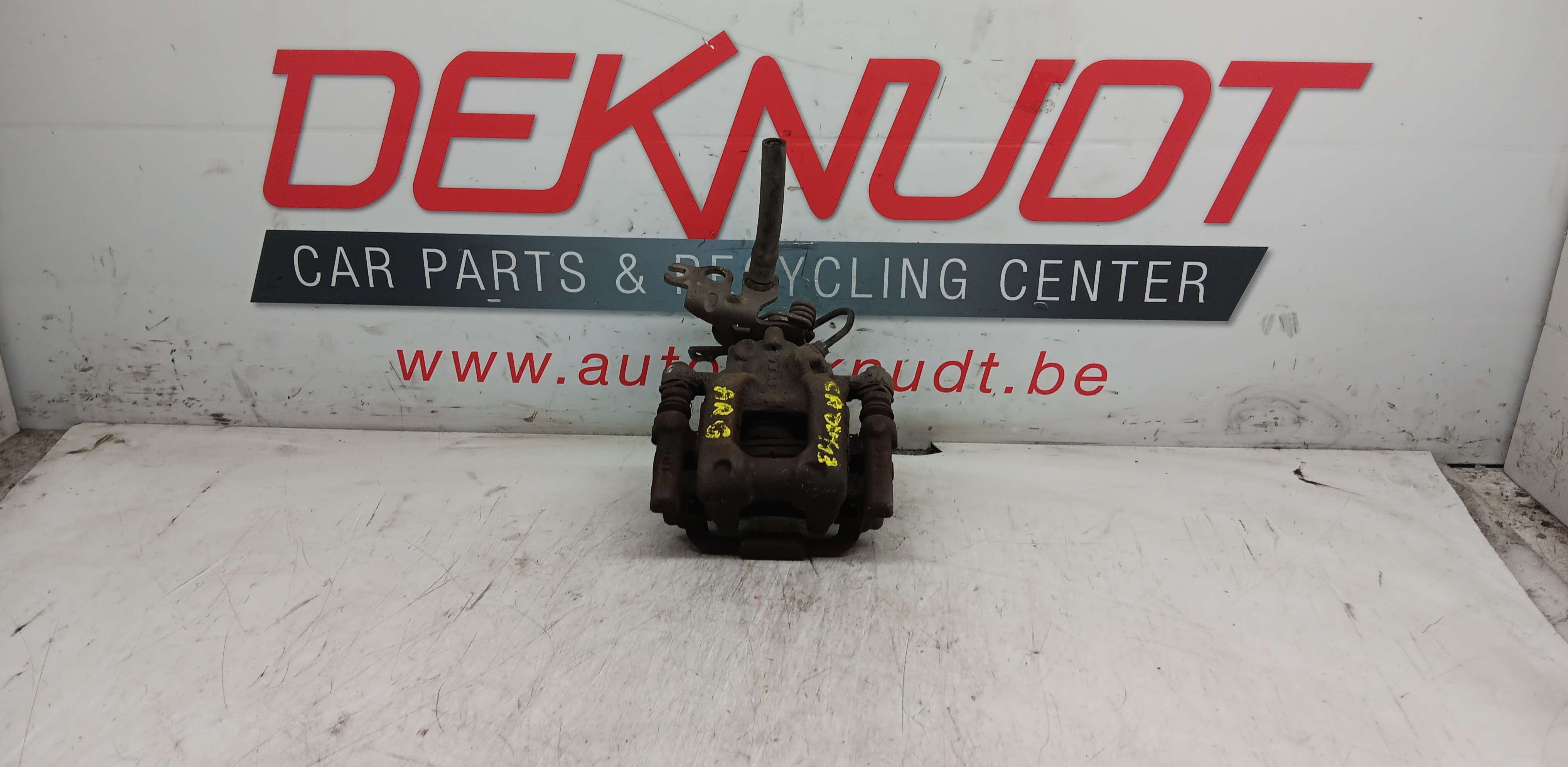 Remschijf links ACHTER Vw Caddy