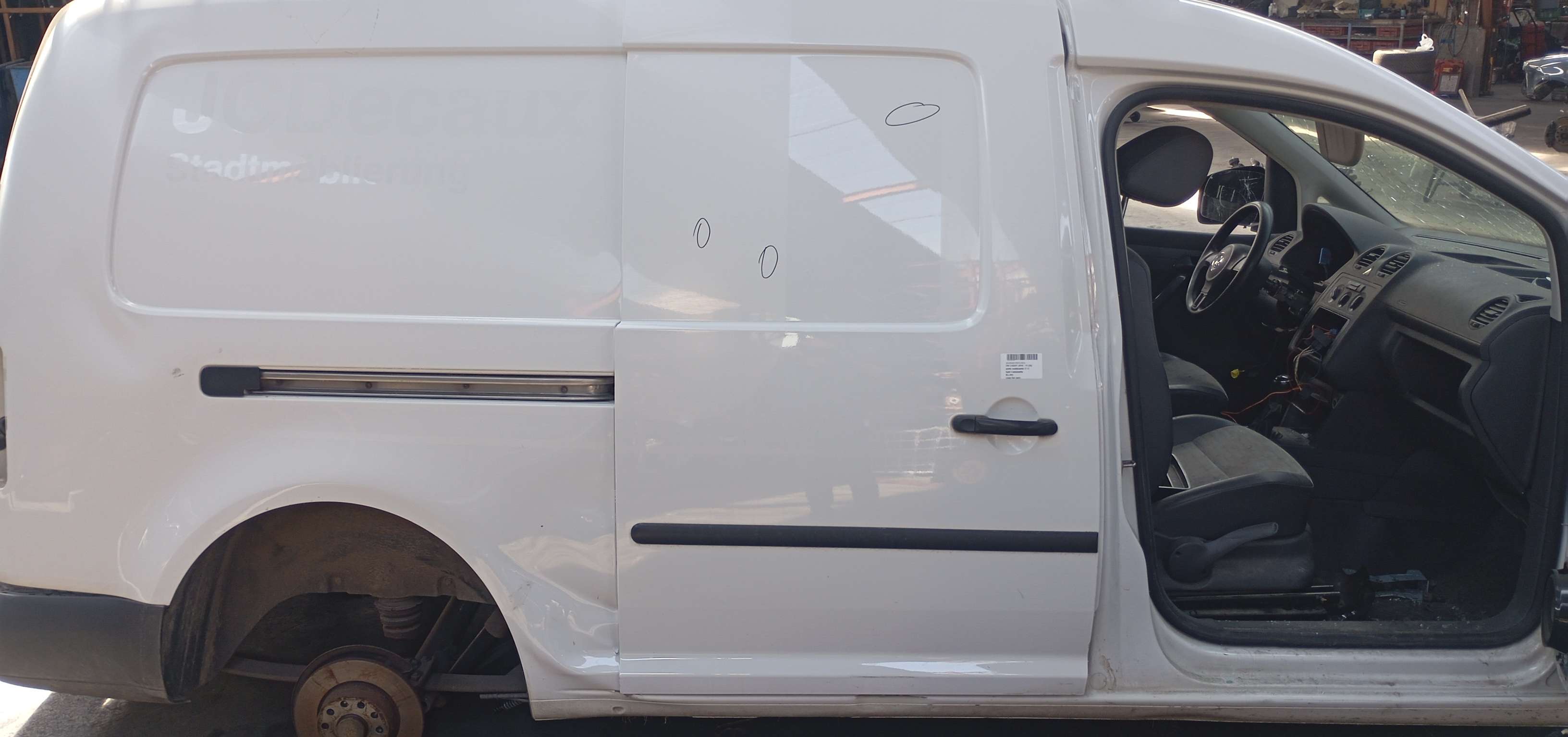 Schuivdeur rechts Vw Caddy