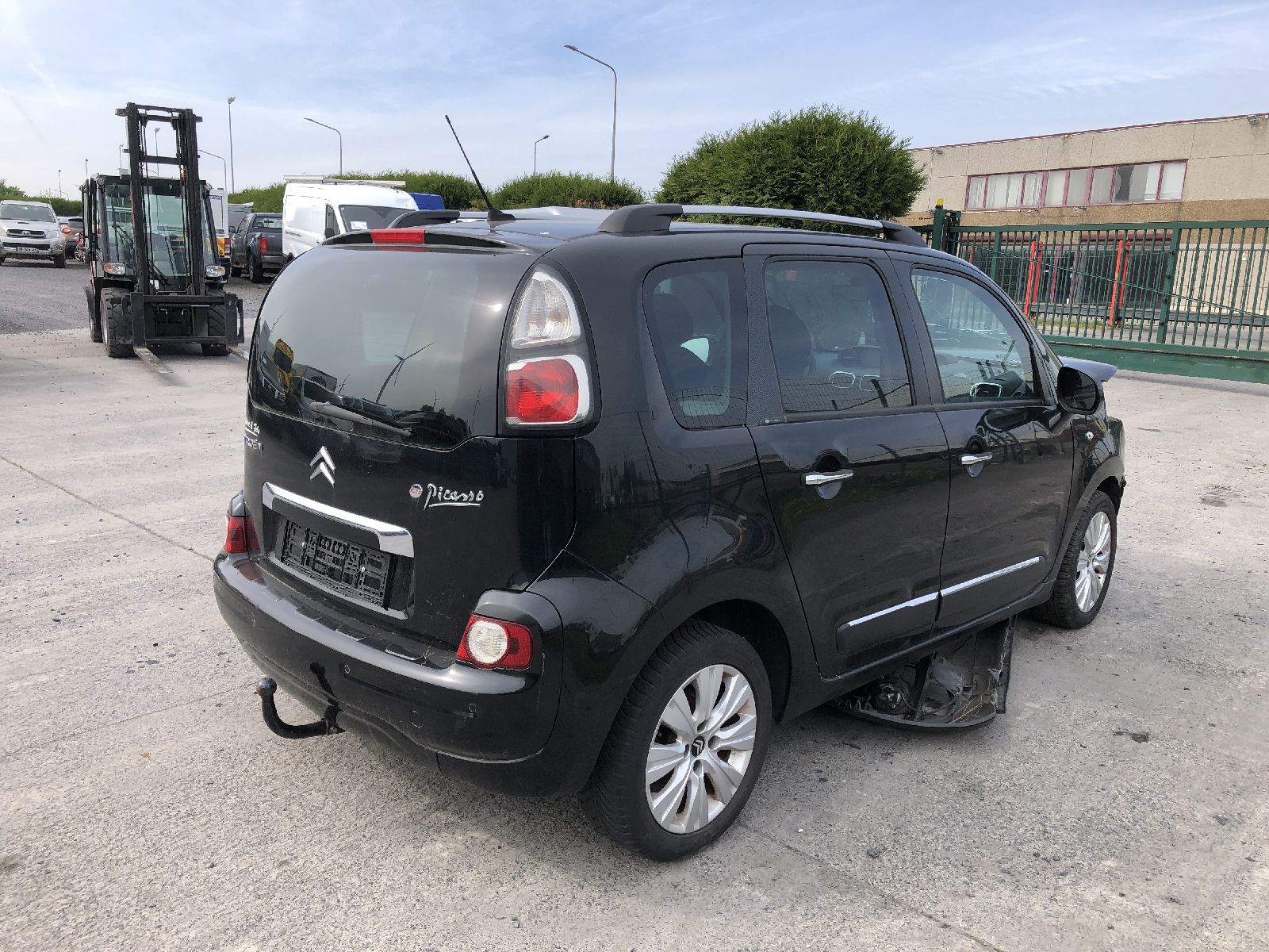 Porte arrière droit Citroen C3 Picasso