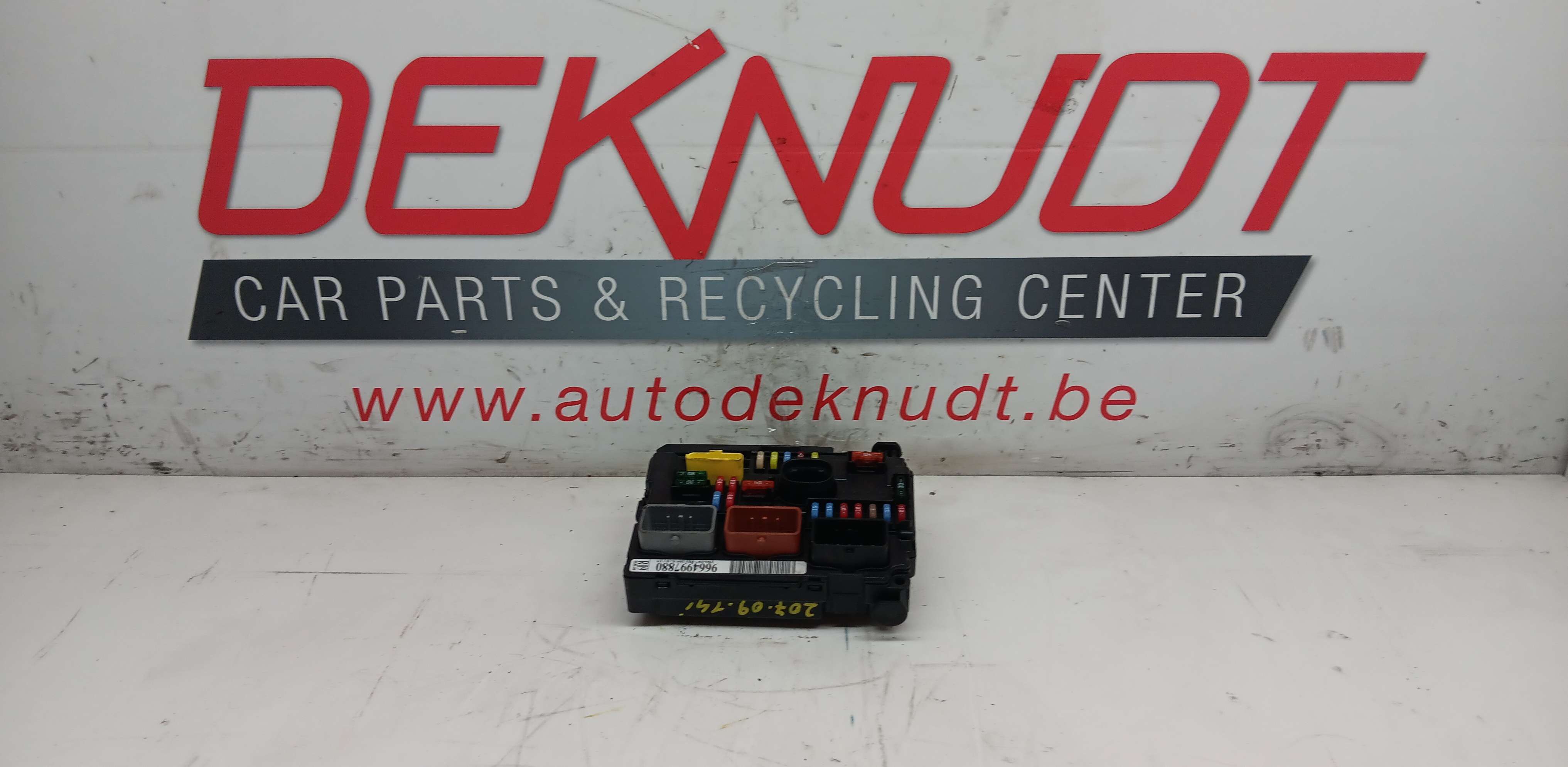 zekeringkast Peugeot 207