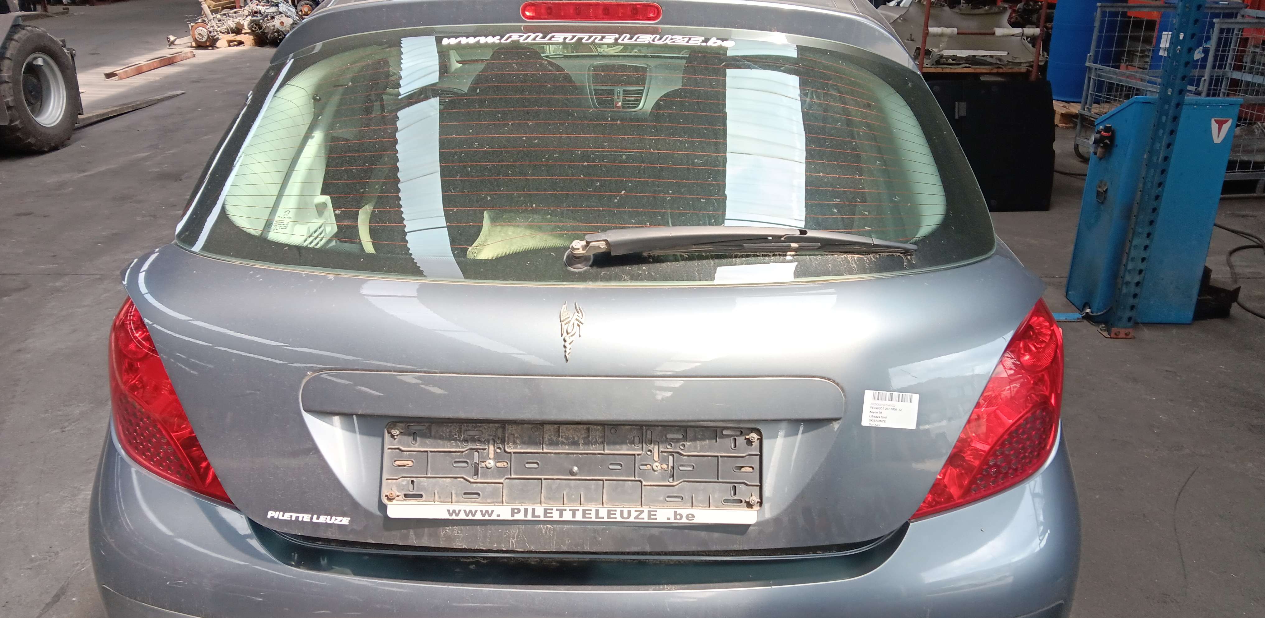Achterklep Peugeot 207