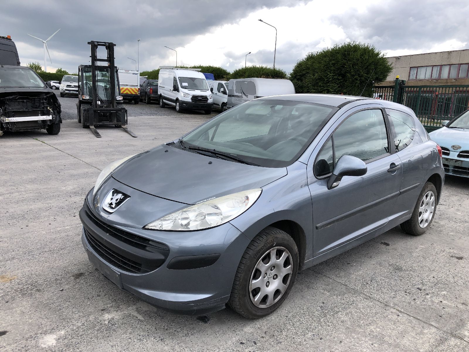 Buitenspiegel links Manueel Peugeot 207