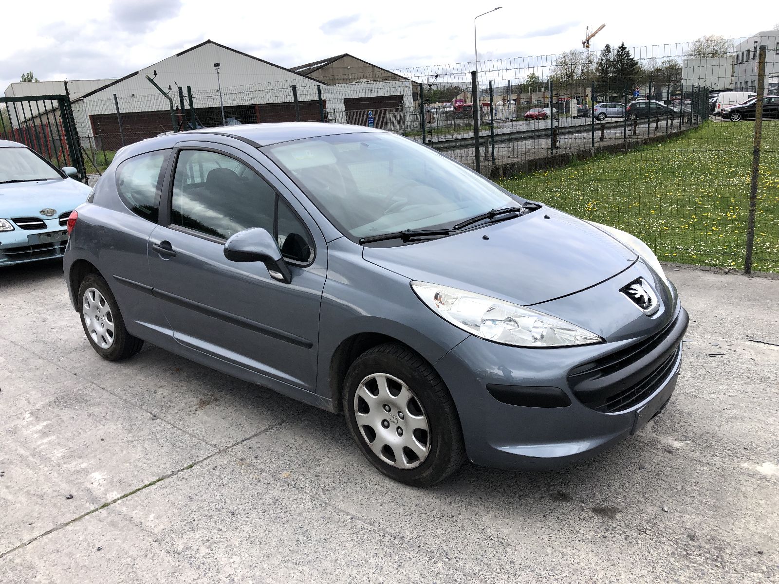 Buitenspiegel rechts Manueel Peugeot 207