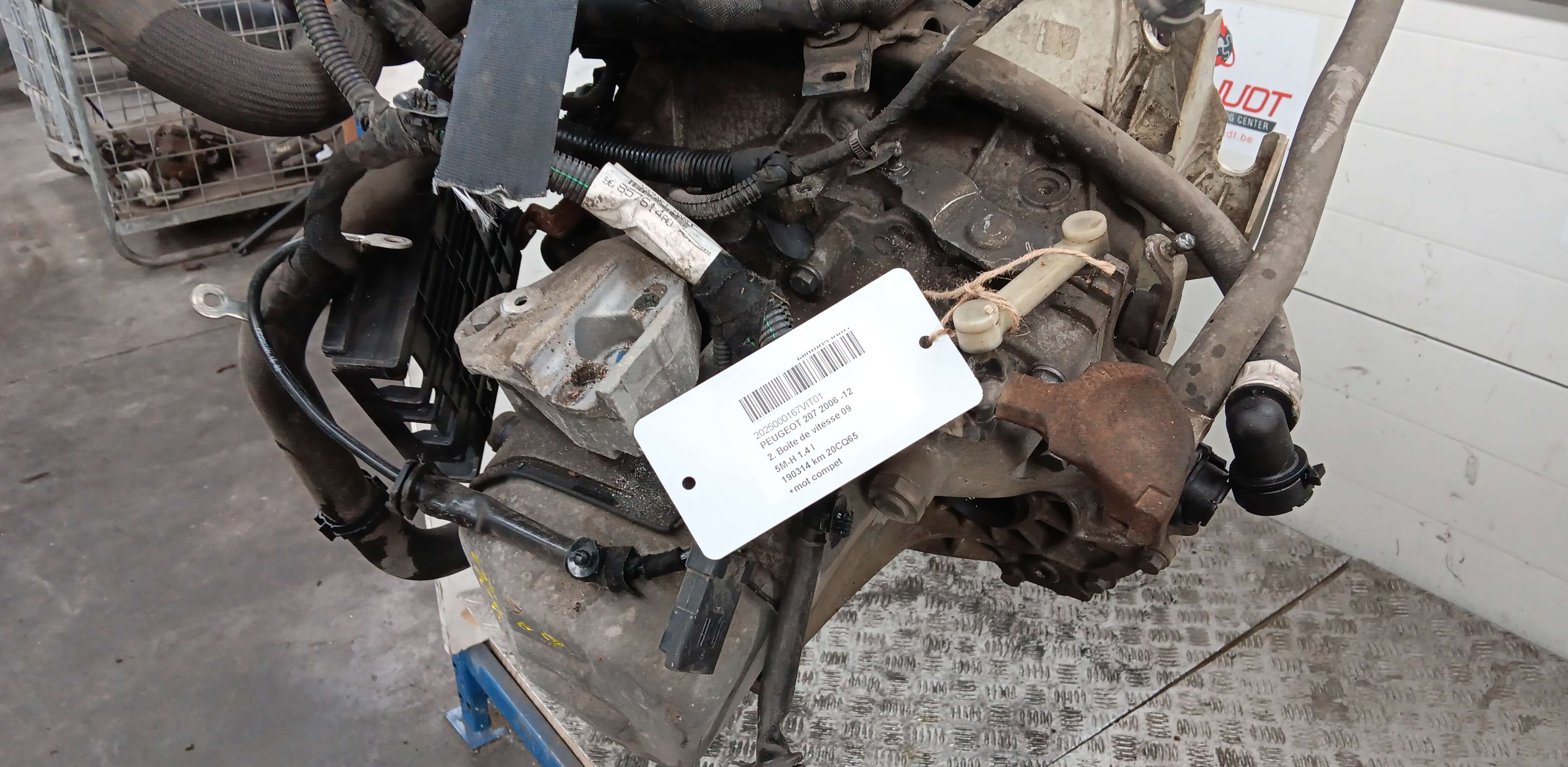 2. Boite de vitesse Peugeot 207