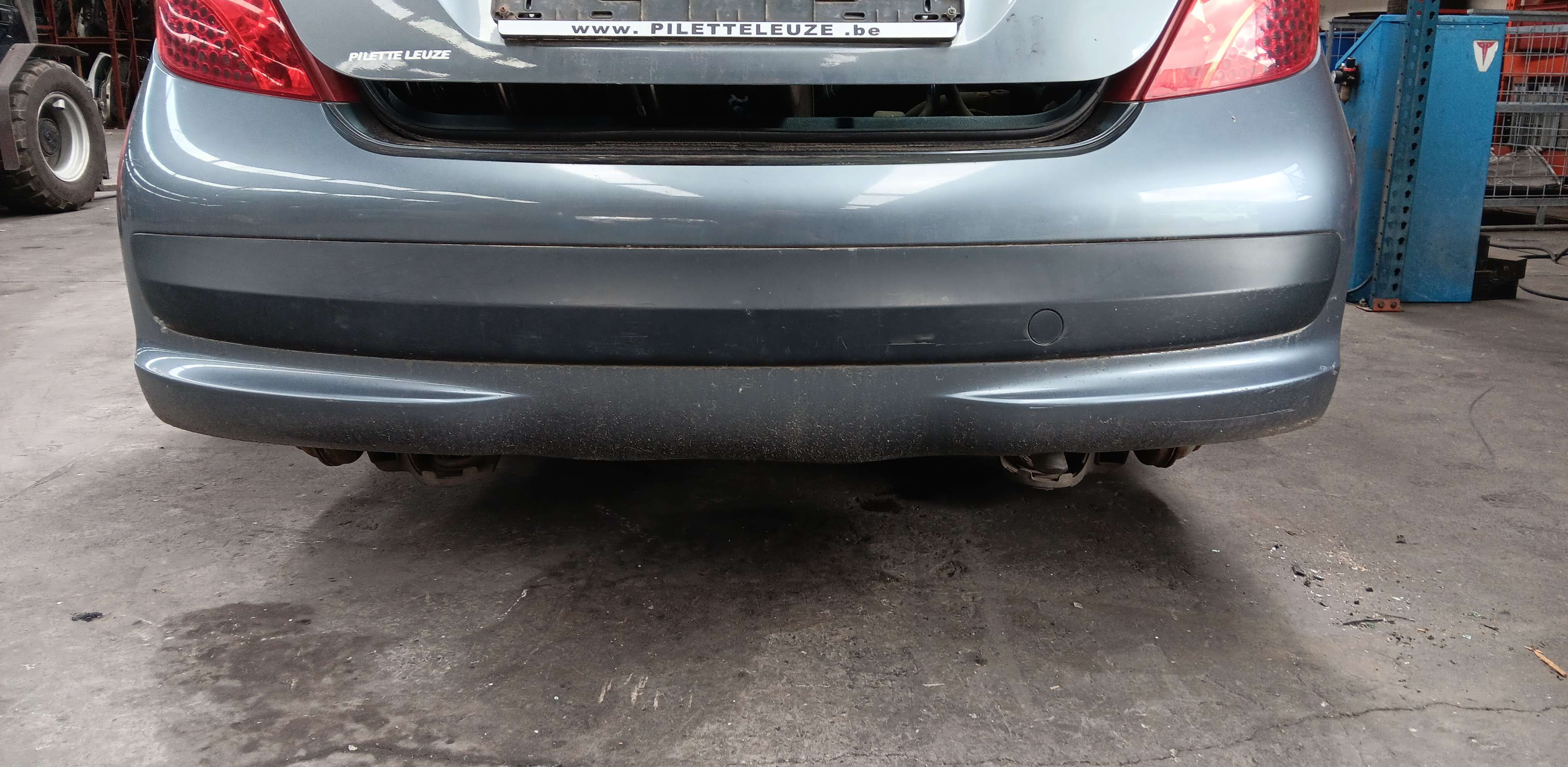 Bumper achter Peugeot 207